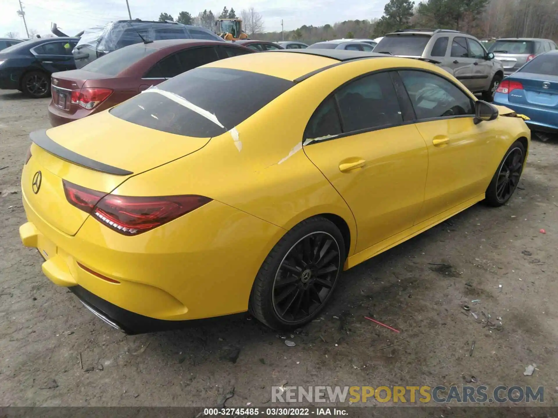 4 Фотография поврежденного автомобиля WDD5J4GB6LN024785 MERCEDES-BENZ CLA 2020