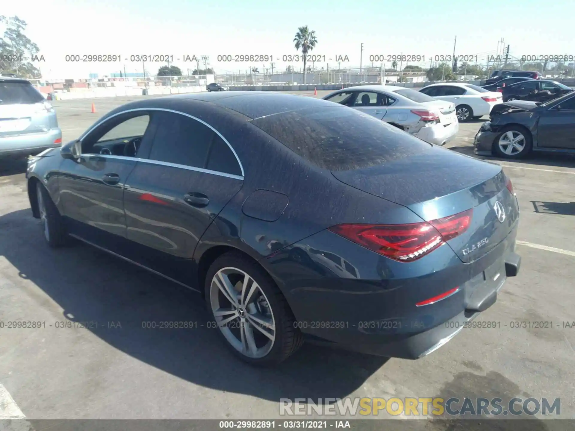 3 Photograph of a damaged car WDD5J4GB6LN033535 MERCEDES-BENZ CLA 2020