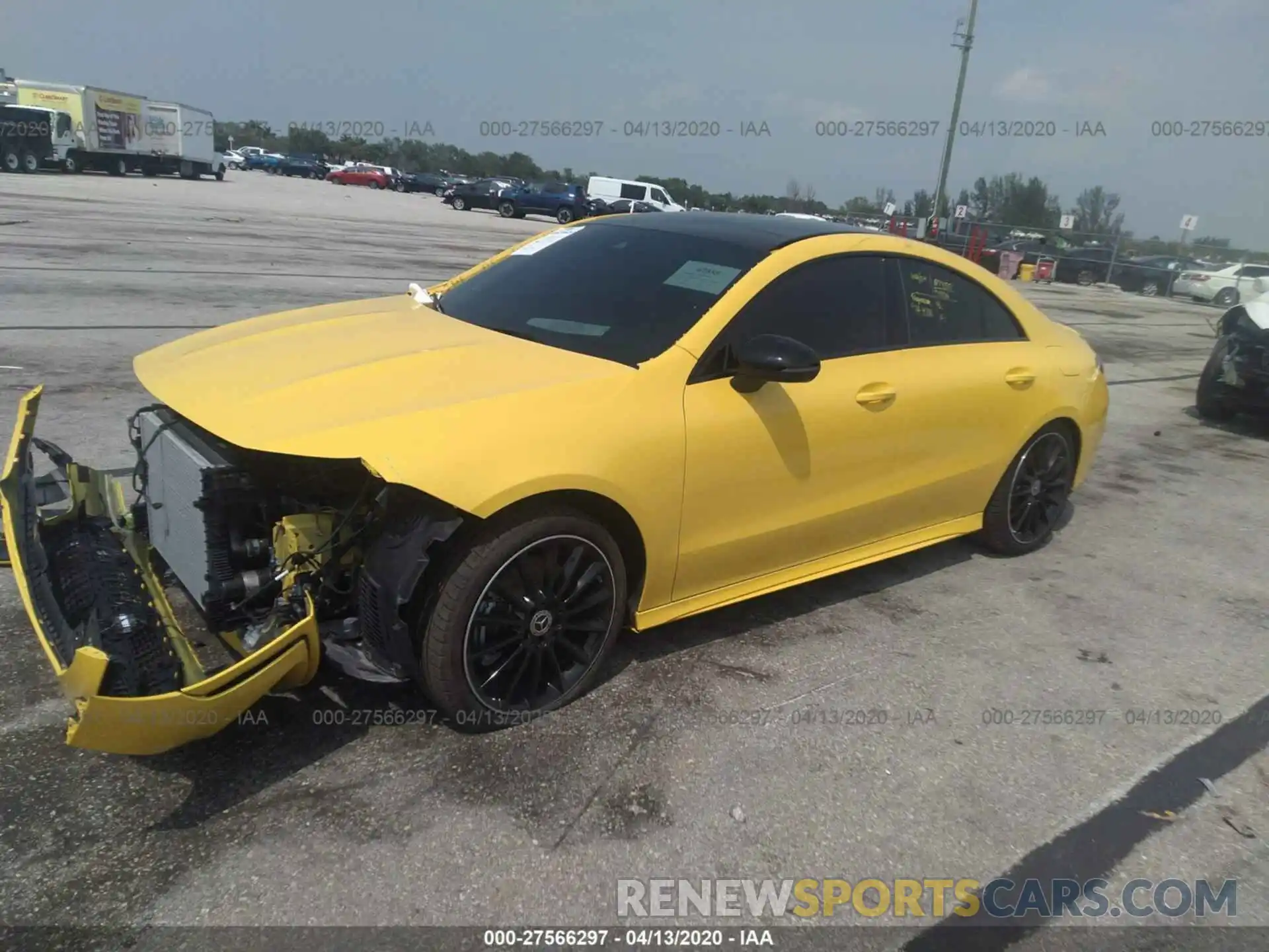 2 Photograph of a damaged car WDD5J4GB6LN059777 MERCEDES-BENZ CLA 2020