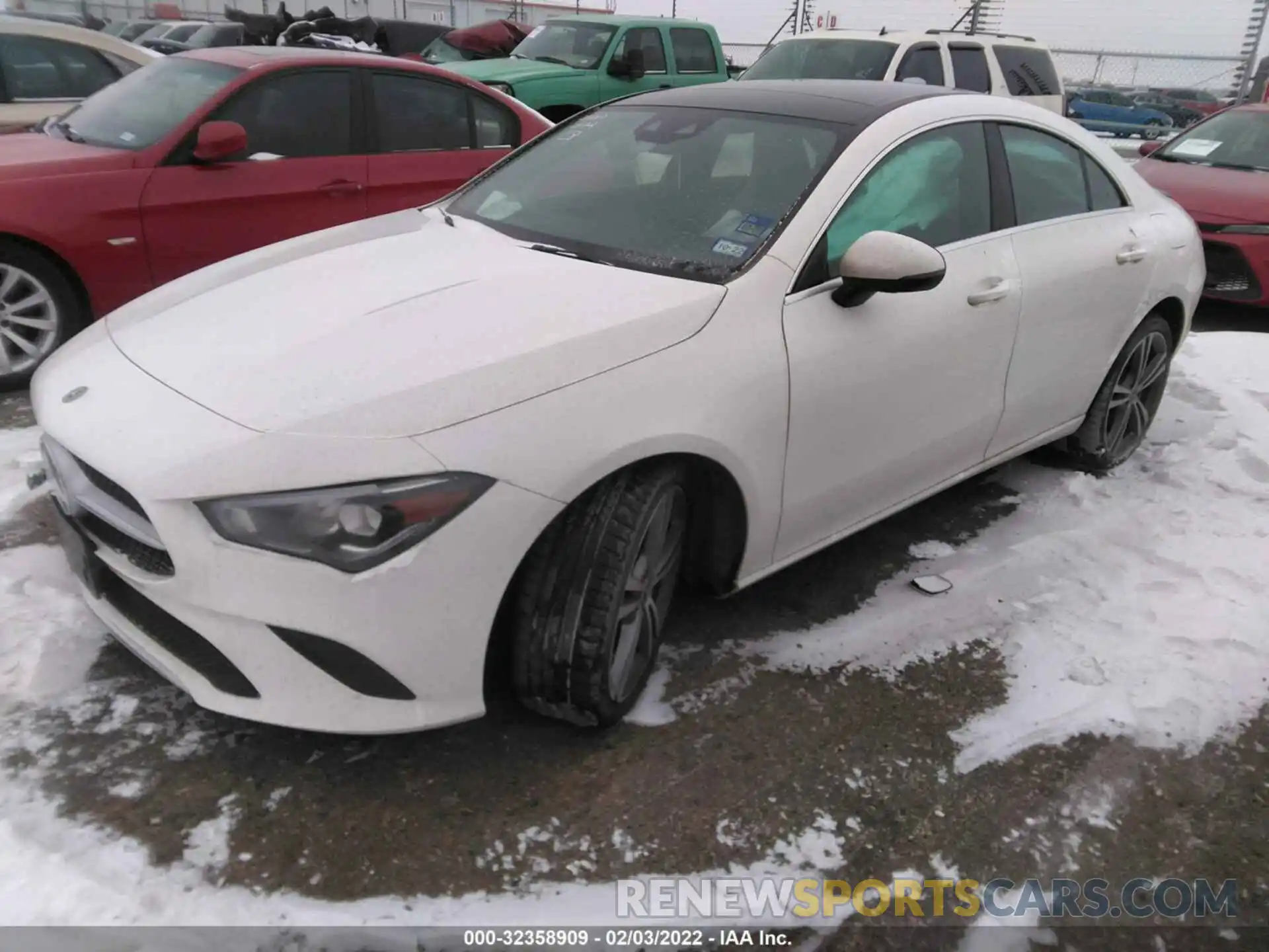 2 Фотография поврежденного автомобиля WDD5J4GB6LN063599 MERCEDES-BENZ CLA 2020