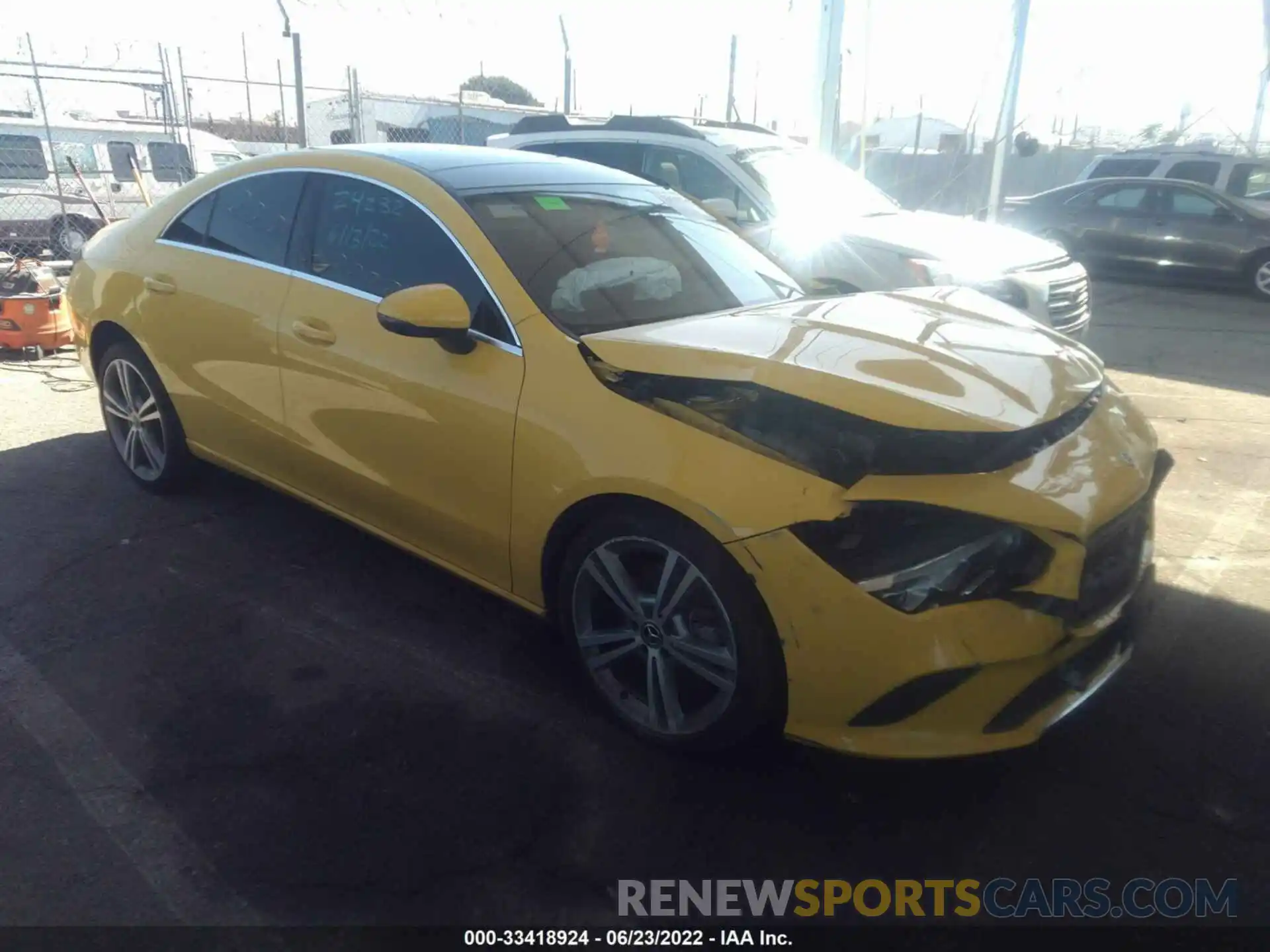 1 Photograph of a damaged car WDD5J4GB6LN063621 MERCEDES-BENZ CLA 2020