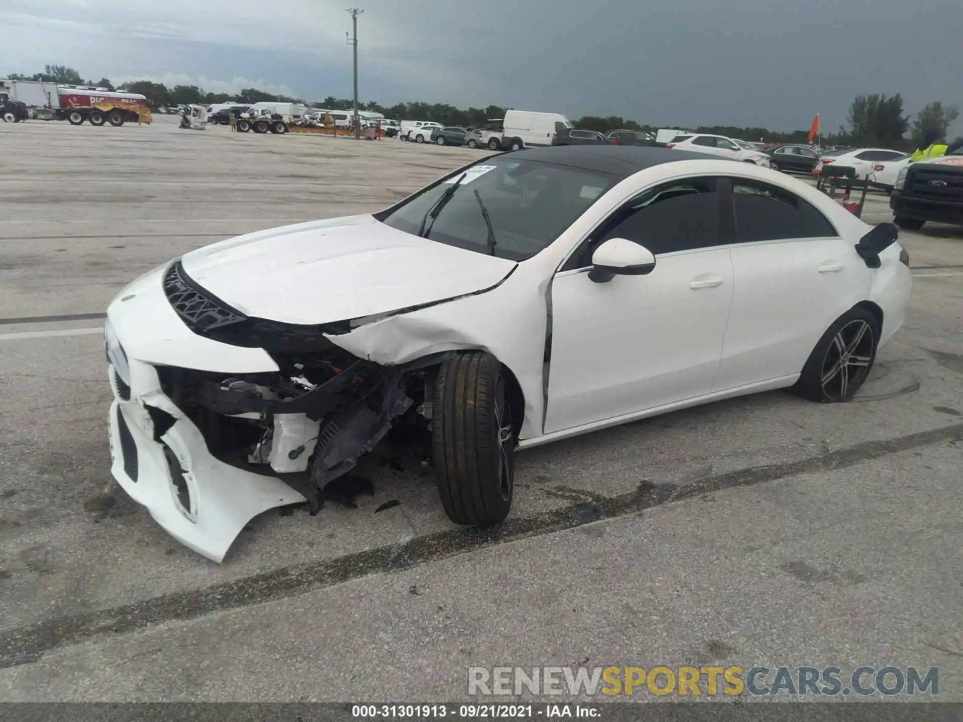 2 Photograph of a damaged car WDD5J4GB7LN060601 MERCEDES-BENZ CLA 2020