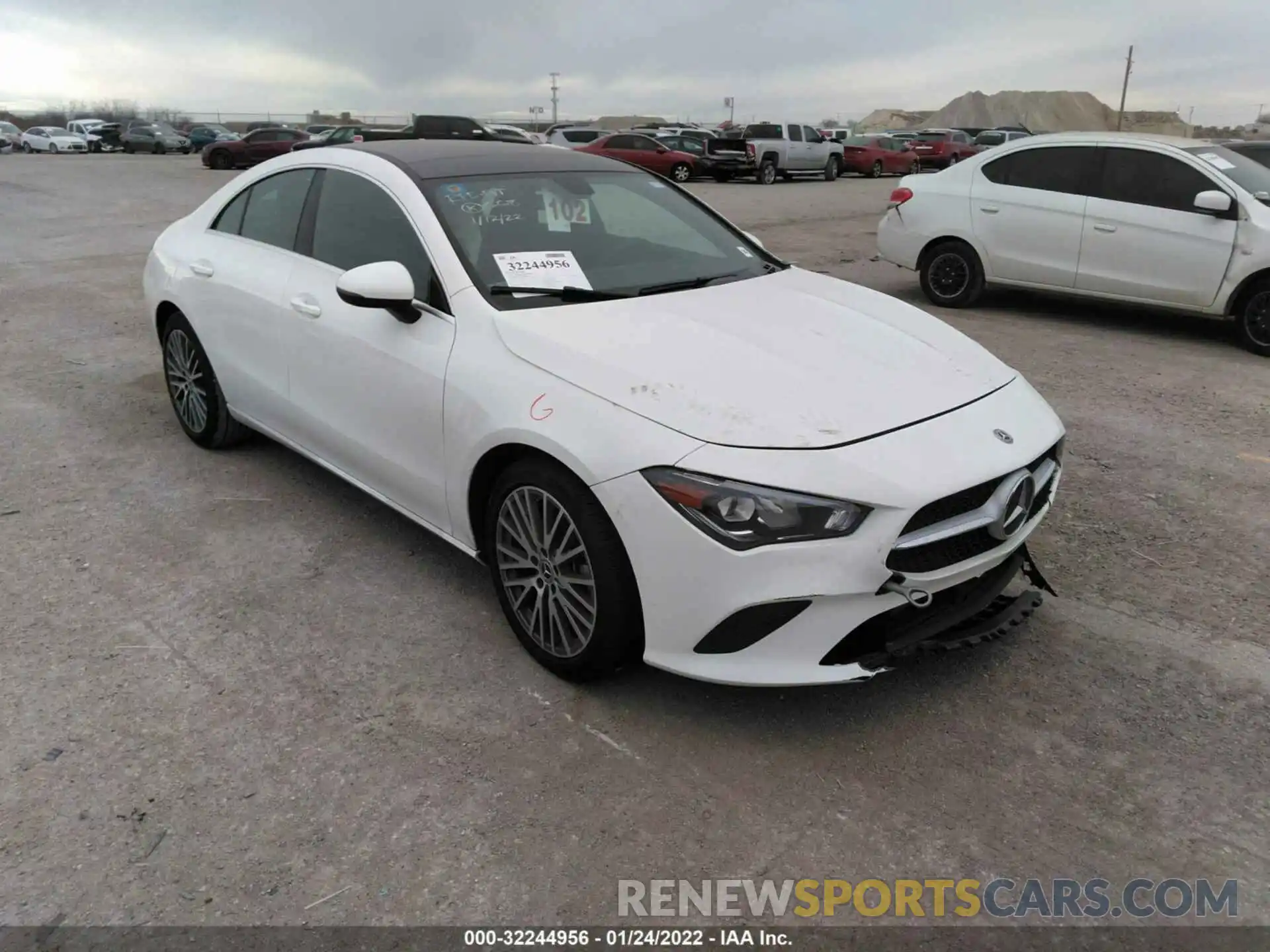 1 Photograph of a damaged car WDD5J4GB7LN077740 MERCEDES-BENZ CLA 2020