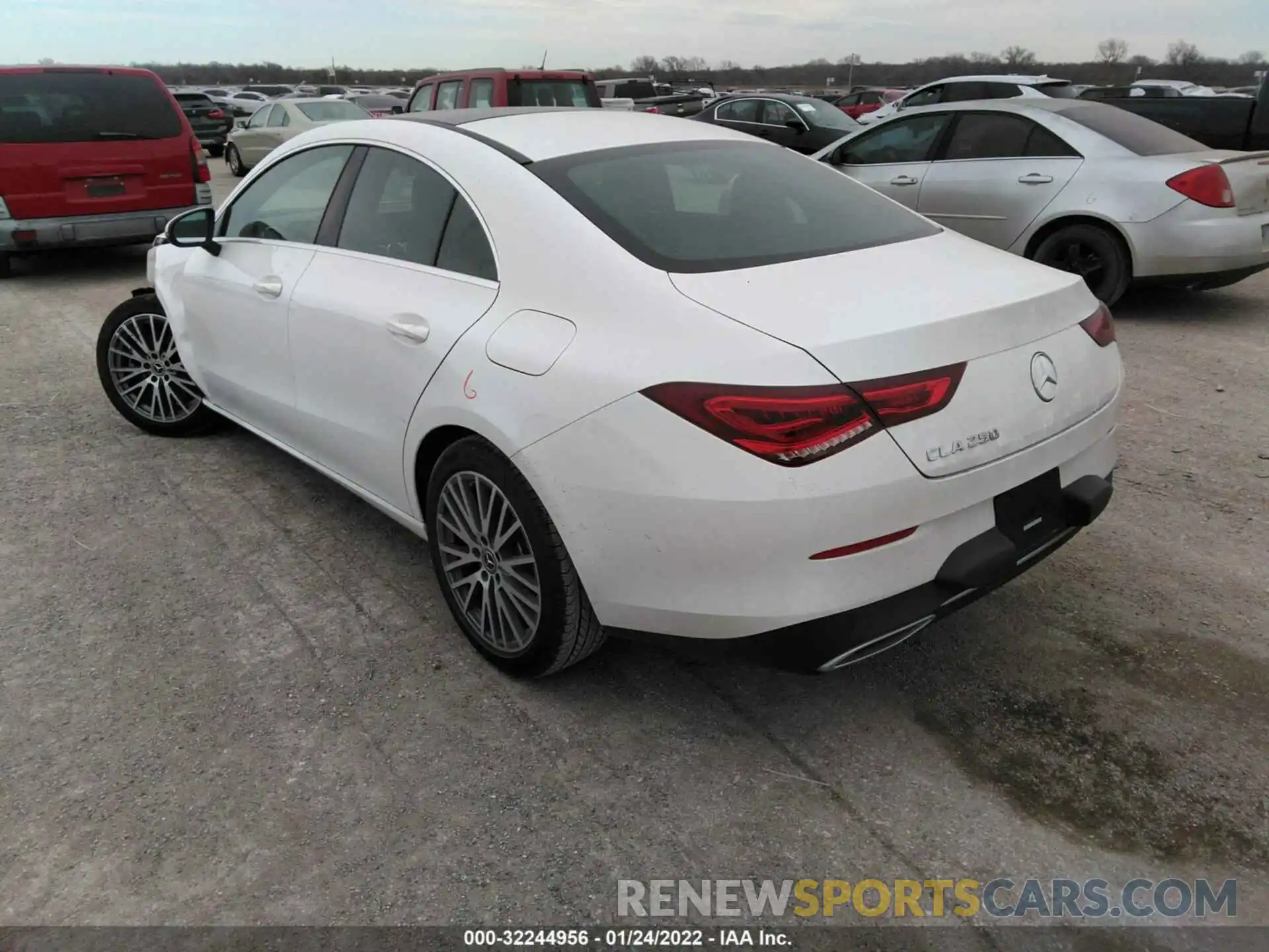 3 Photograph of a damaged car WDD5J4GB7LN077740 MERCEDES-BENZ CLA 2020