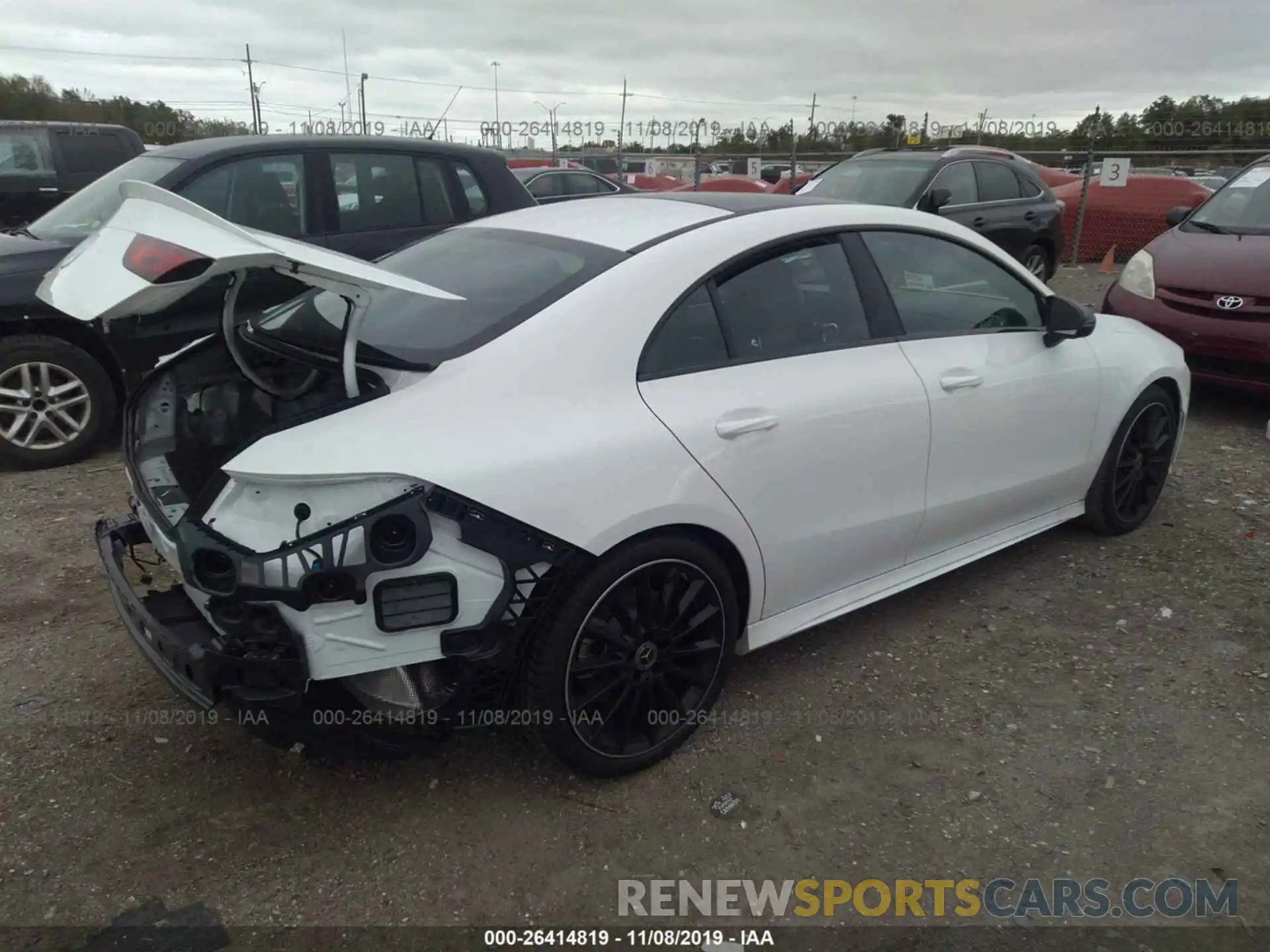 4 Photograph of a damaged car WDD5J4GB8LN023444 MERCEDES-BENZ CLA 2020