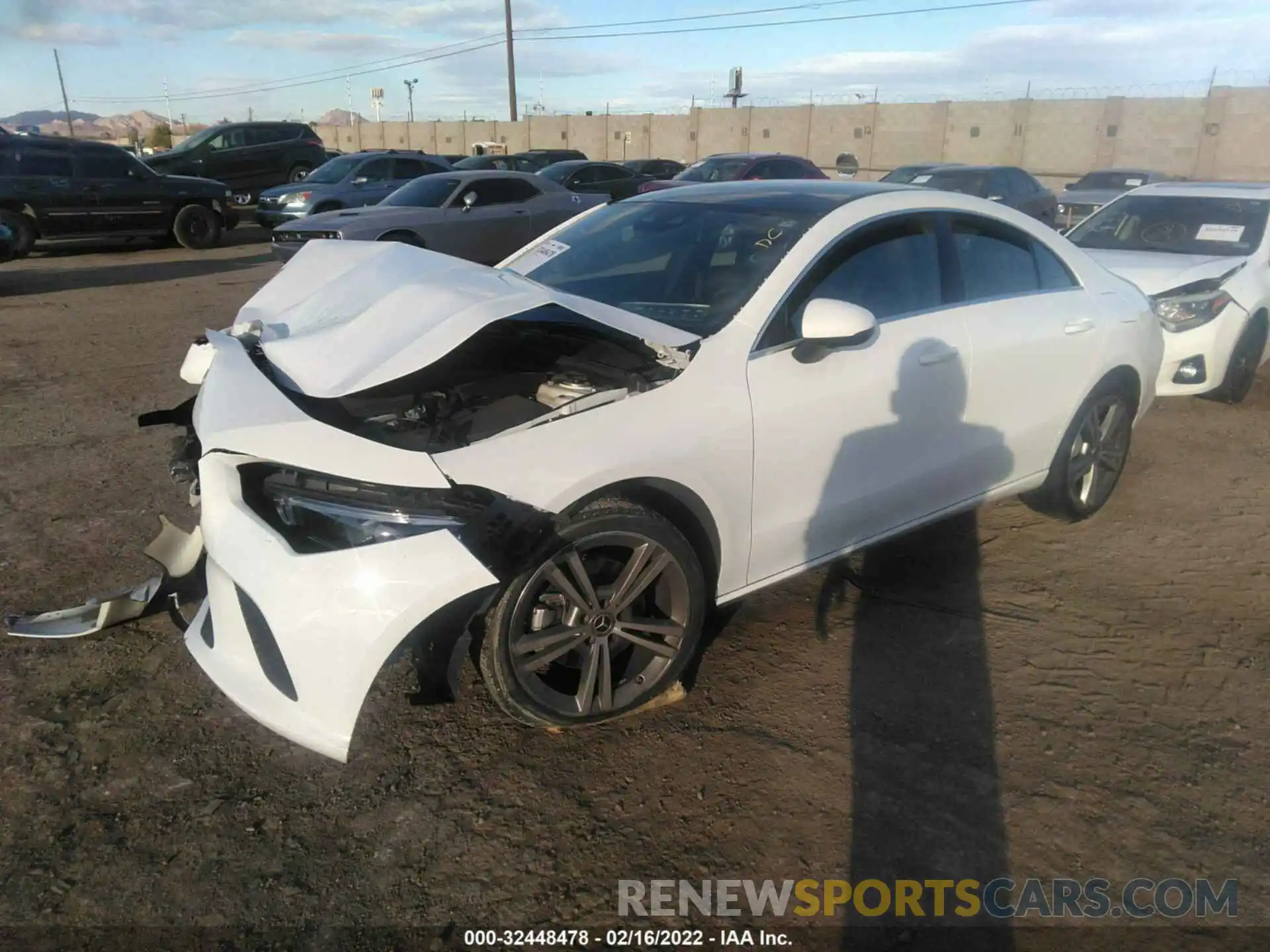 2 Photograph of a damaged car WDD5J4GB9LN068506 MERCEDES-BENZ CLA 2020