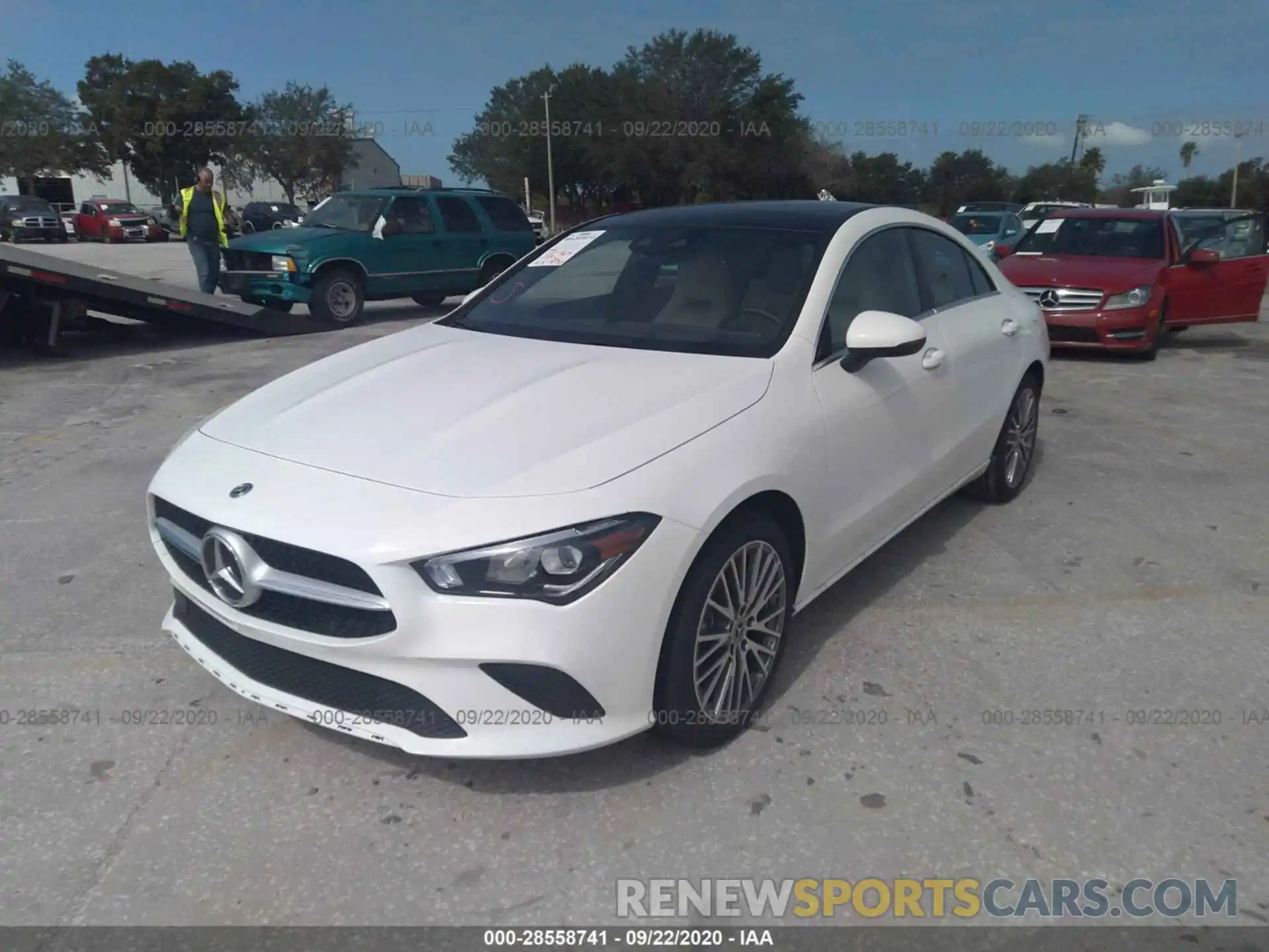 2 Photograph of a damaged car WDD5J4GBXLN025566 MERCEDES-BENZ CLA 2020