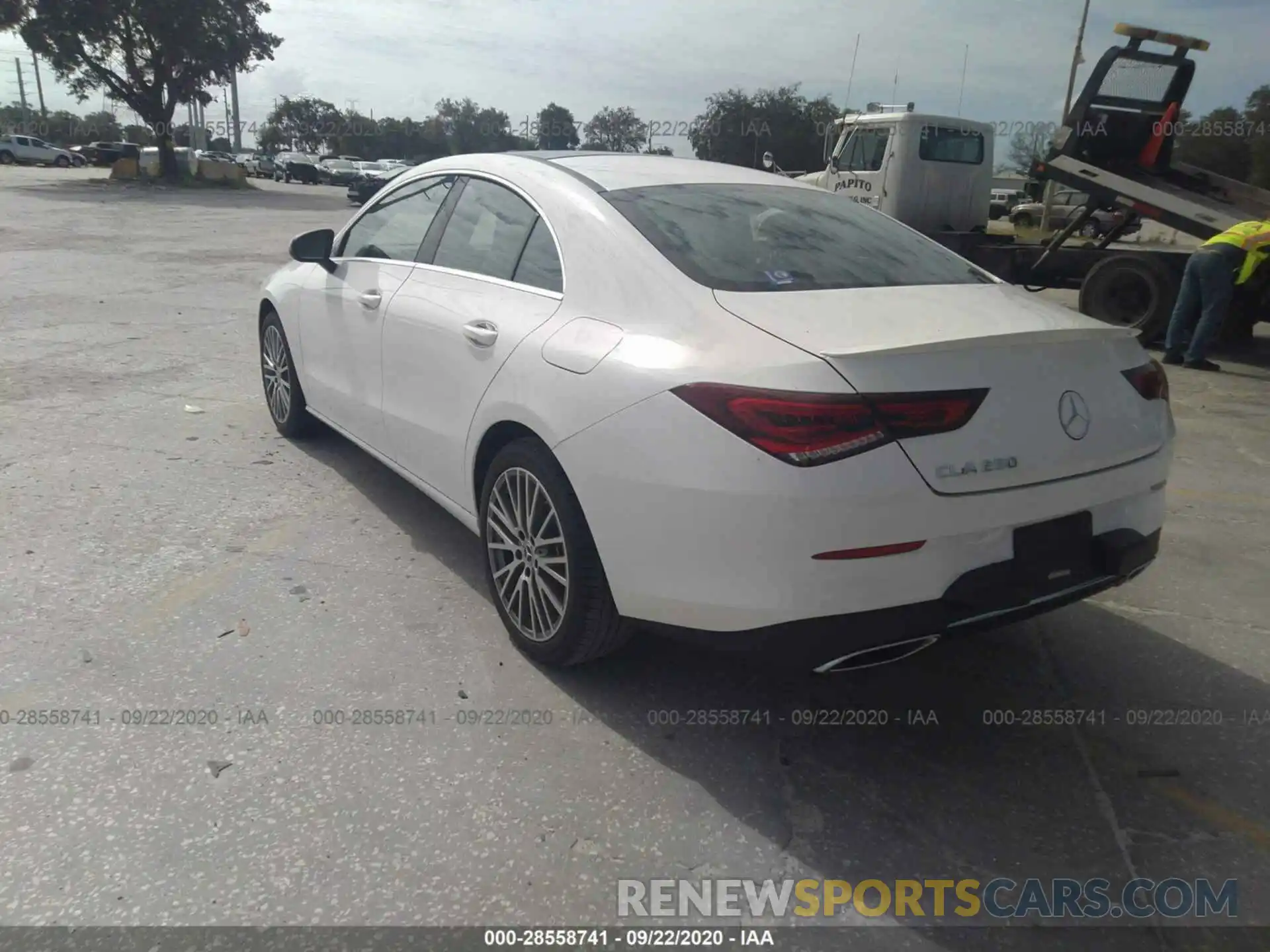 3 Photograph of a damaged car WDD5J4GBXLN025566 MERCEDES-BENZ CLA 2020