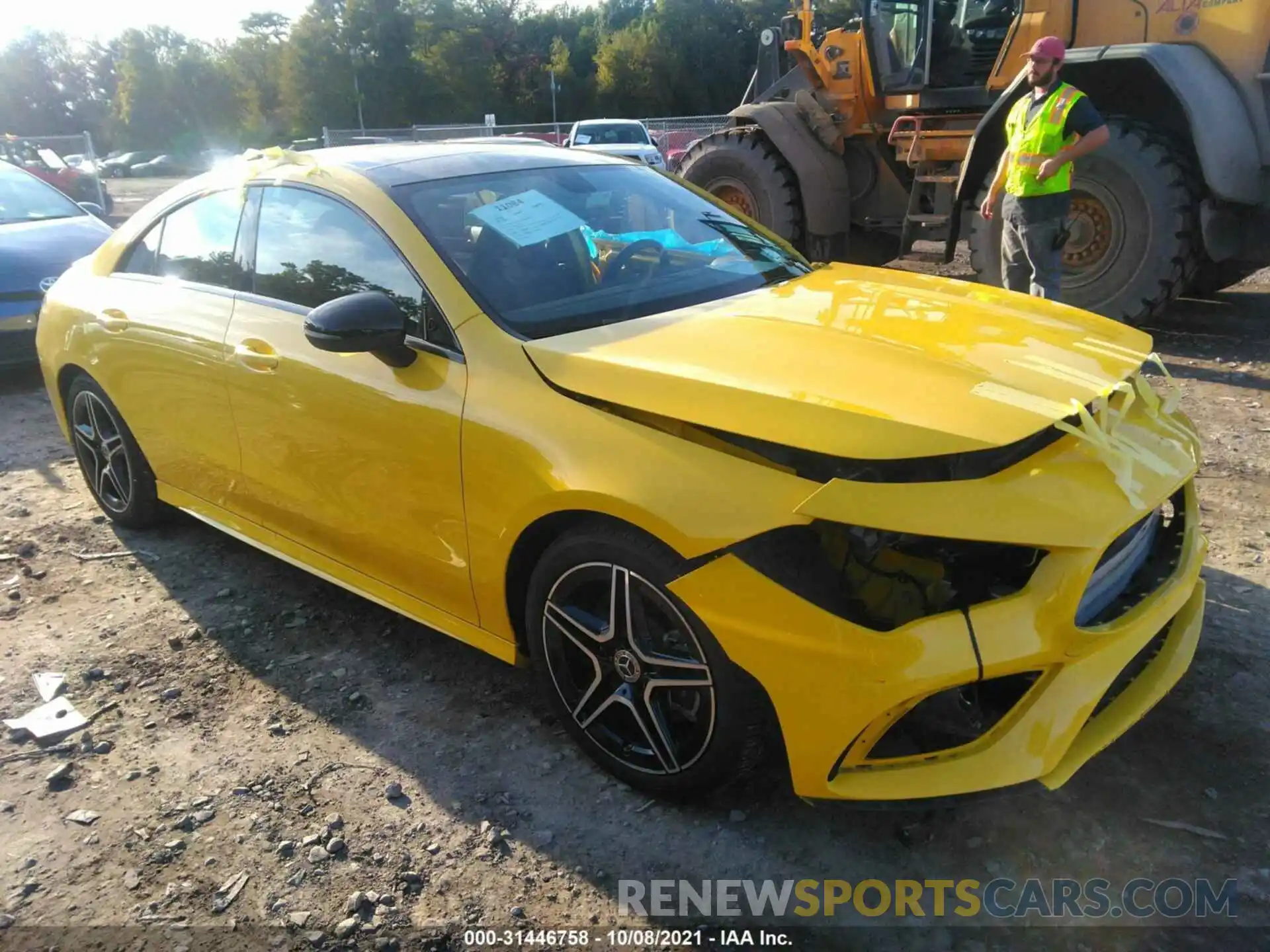 1 Photograph of a damaged car WDD5J4HB0LN035134 MERCEDES-BENZ CLA 2020