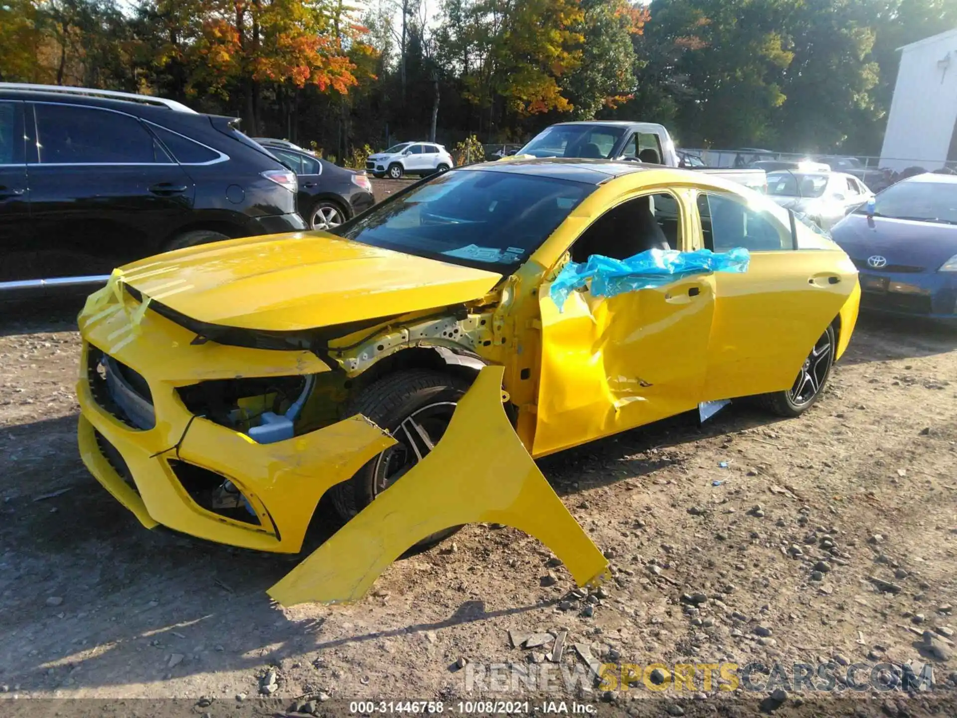 2 Photograph of a damaged car WDD5J4HB0LN035134 MERCEDES-BENZ CLA 2020