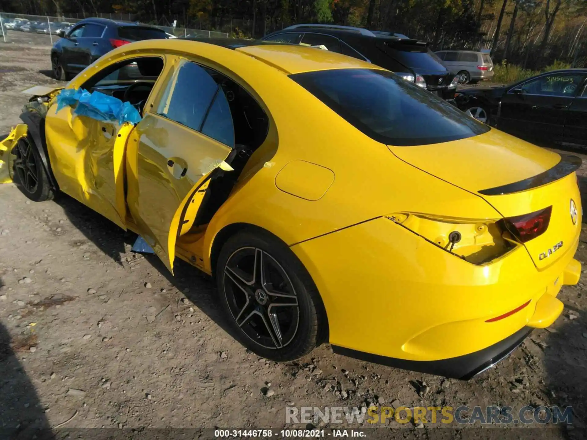 3 Photograph of a damaged car WDD5J4HB0LN035134 MERCEDES-BENZ CLA 2020