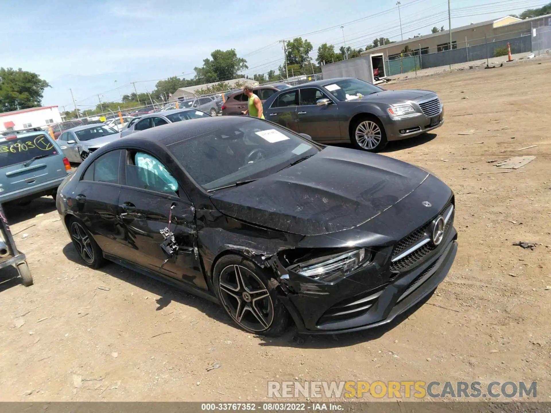 1 Photograph of a damaged car WDD5J4HB0LN064990 MERCEDES-BENZ CLA 2020