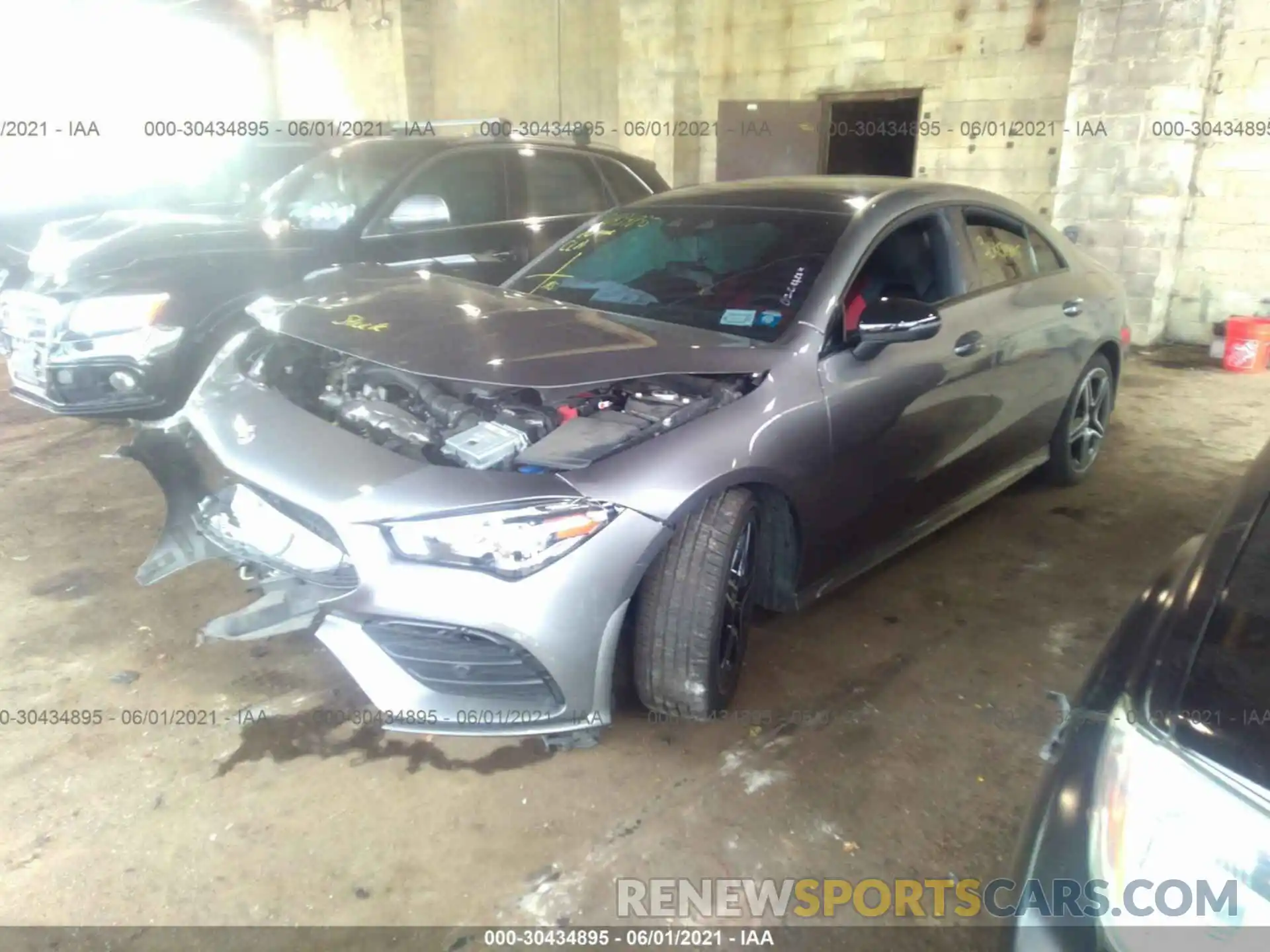 2 Photograph of a damaged car WDD5J4HB1LN026443 MERCEDES-BENZ CLA 2020