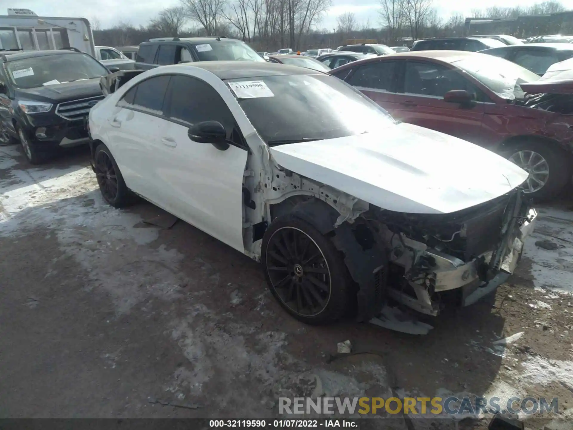 1 Photograph of a damaged car WDD5J4HB1LN036115 MERCEDES-BENZ CLA 2020