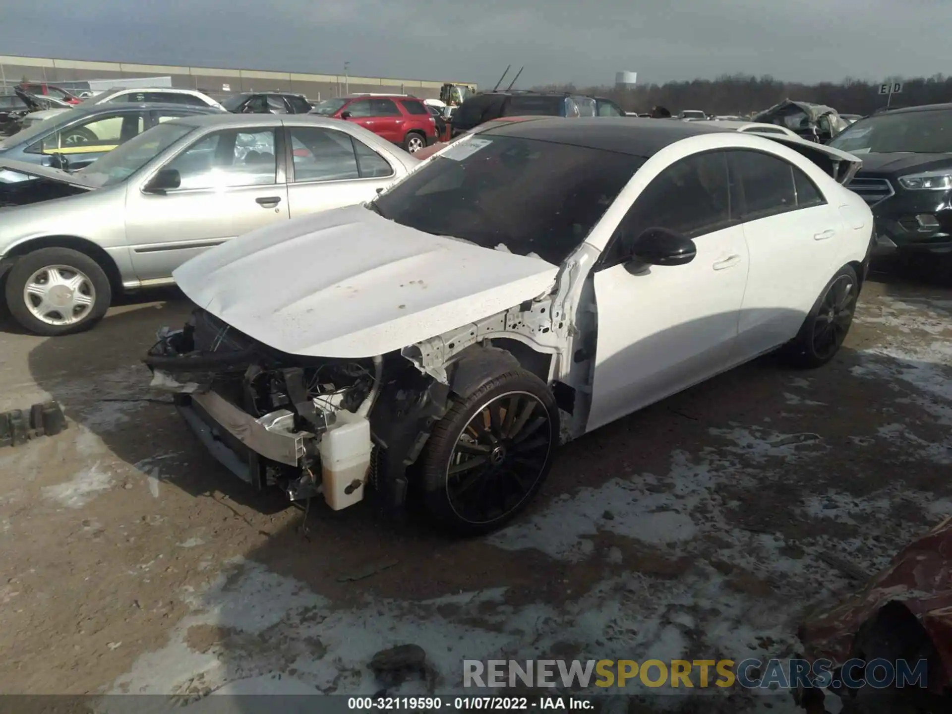 2 Photograph of a damaged car WDD5J4HB1LN036115 MERCEDES-BENZ CLA 2020