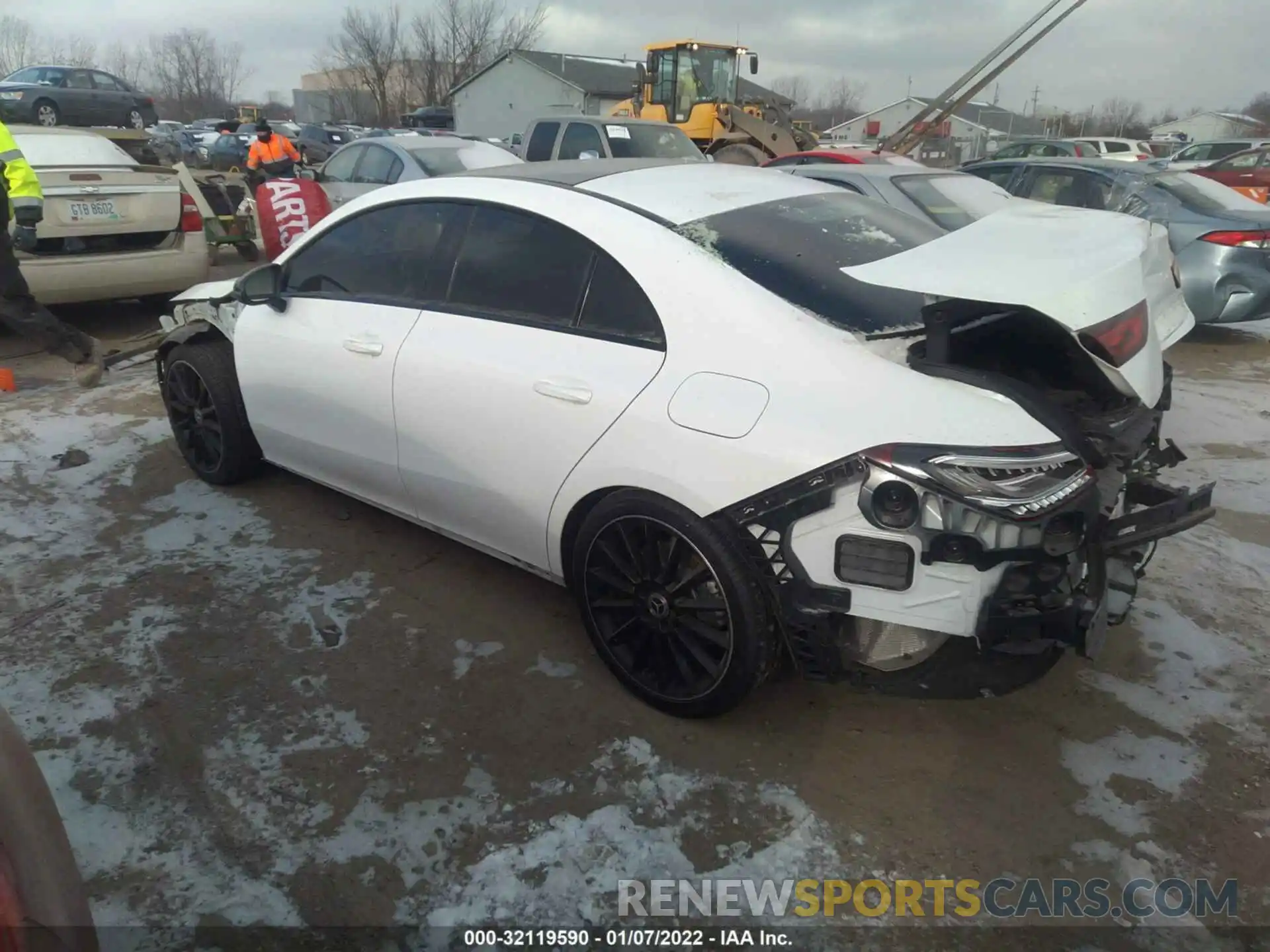 3 Photograph of a damaged car WDD5J4HB1LN036115 MERCEDES-BENZ CLA 2020