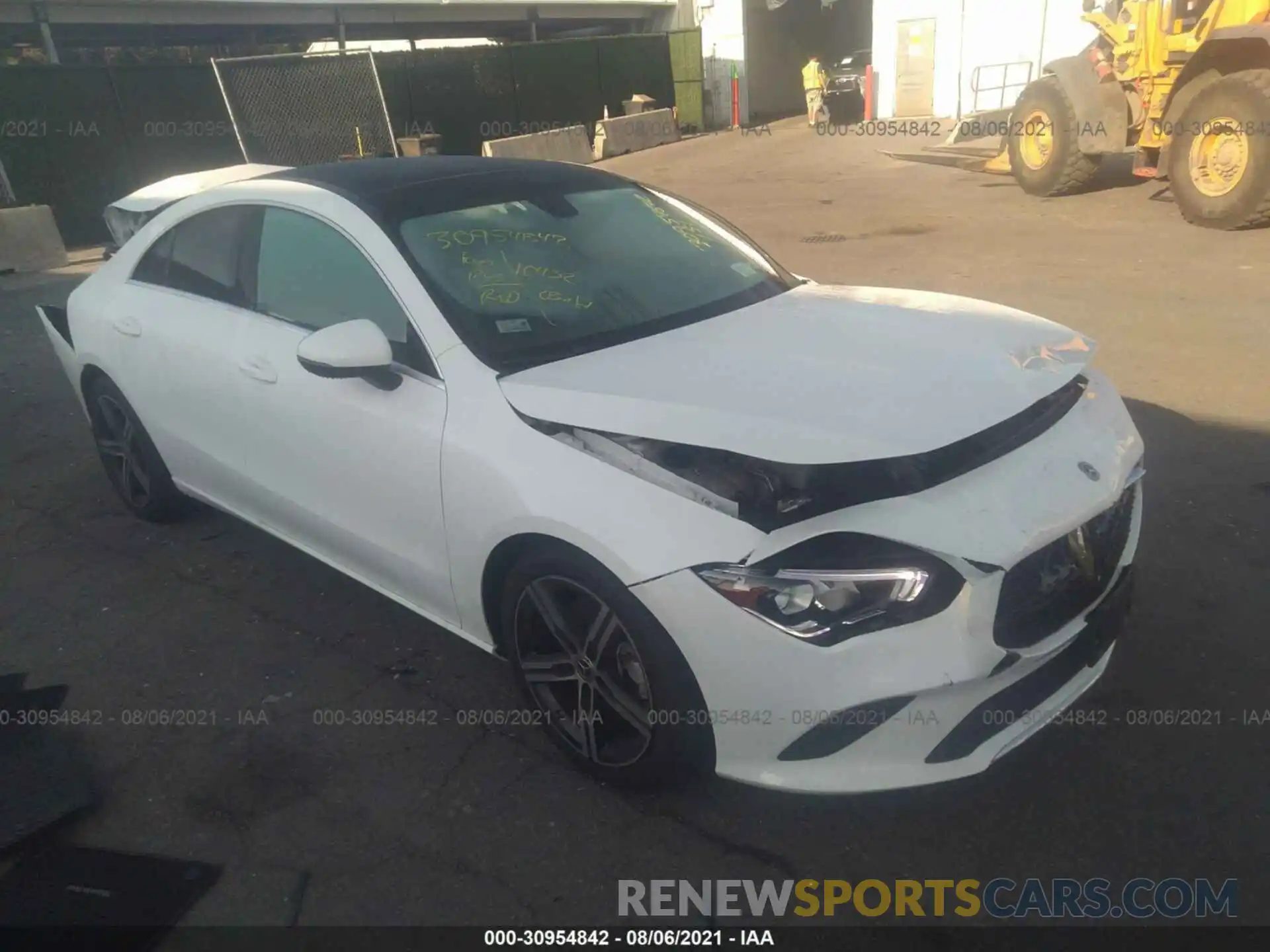 1 Photograph of a damaged car WDD5J4HB1LN061385 MERCEDES-BENZ CLA 2020