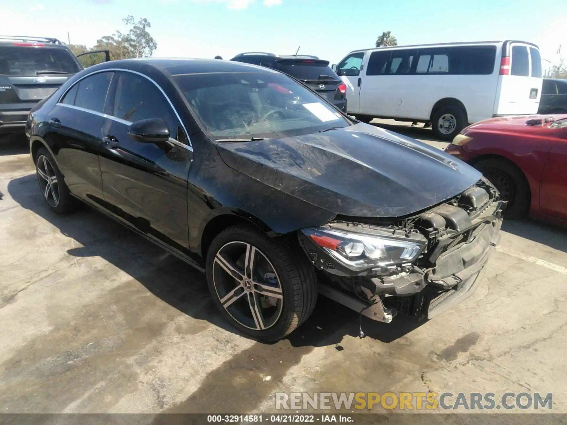 1 Photograph of a damaged car WDD5J4HB2LN023485 MERCEDES-BENZ CLA 2020