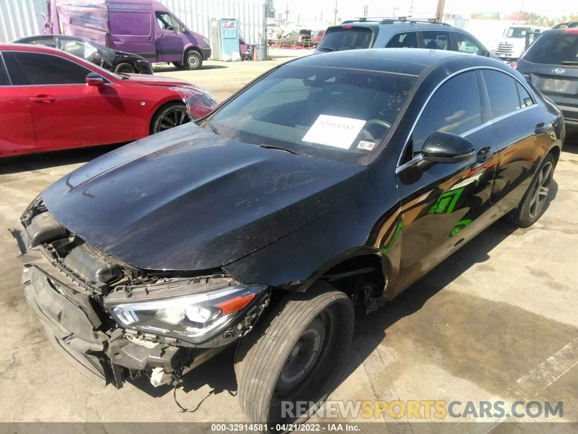 2 Photograph of a damaged car WDD5J4HB2LN023485 MERCEDES-BENZ CLA 2020