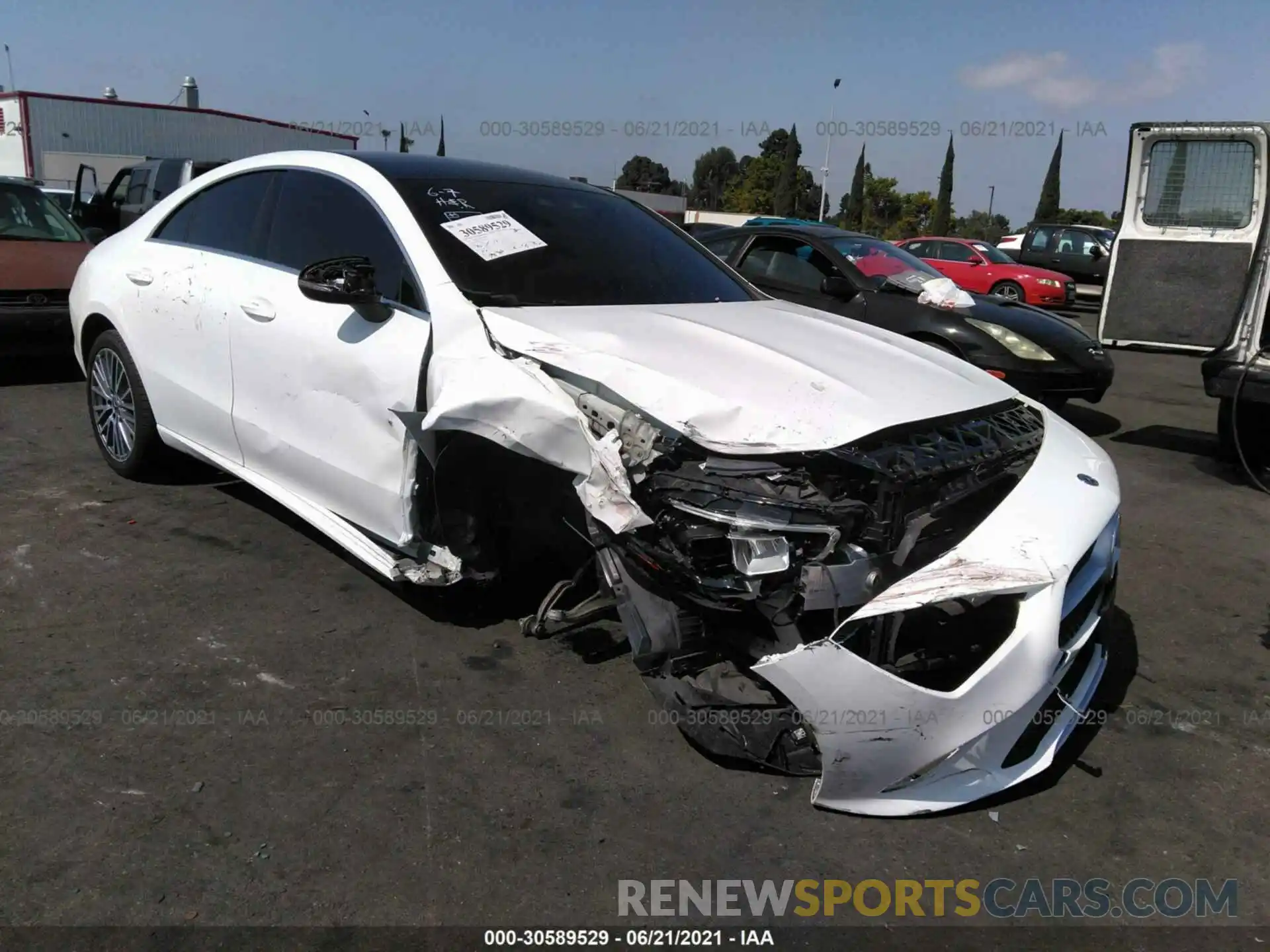 1 Photograph of a damaged car WDD5J4HB2LN026273 MERCEDES-BENZ CLA 2020