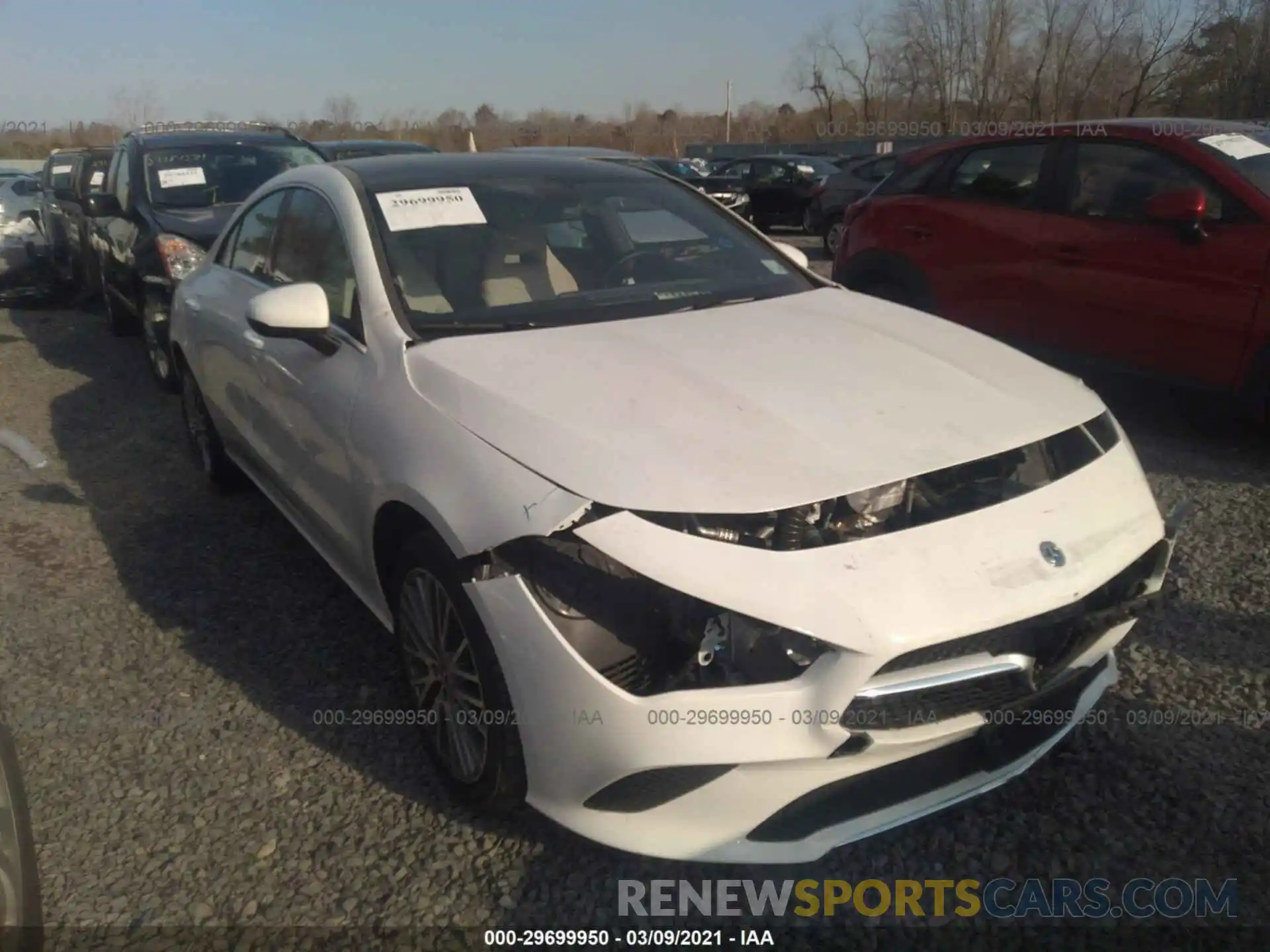 1 Photograph of a damaged car WDD5J4HB2LN059614 MERCEDES-BENZ CLA 2020