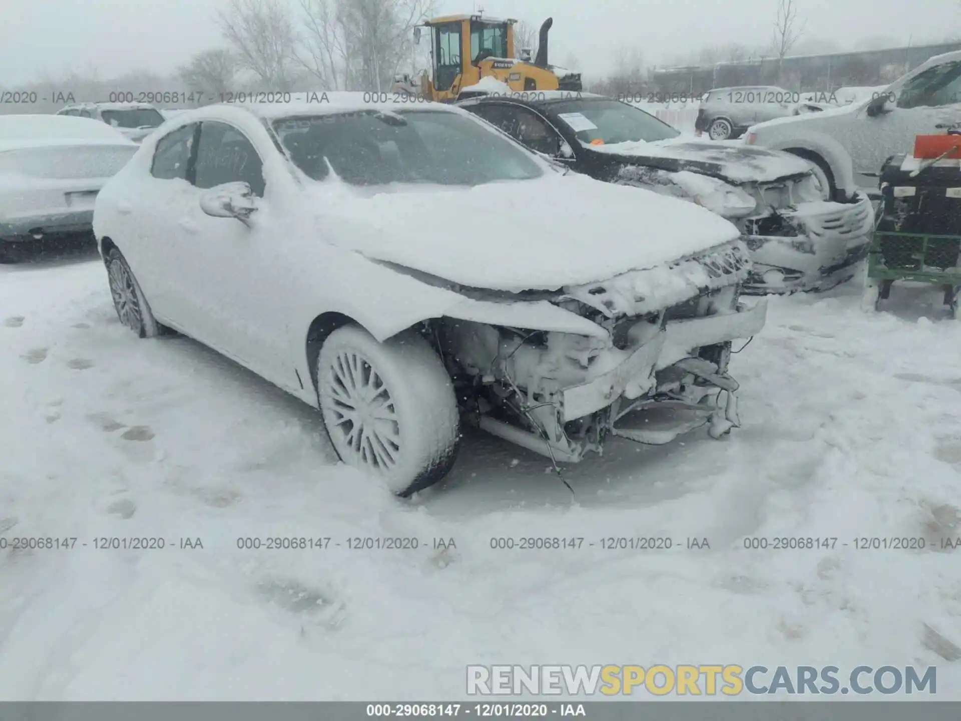 1 Photograph of a damaged car WDD5J4HB2LN068863 MERCEDES-BENZ CLA 2020