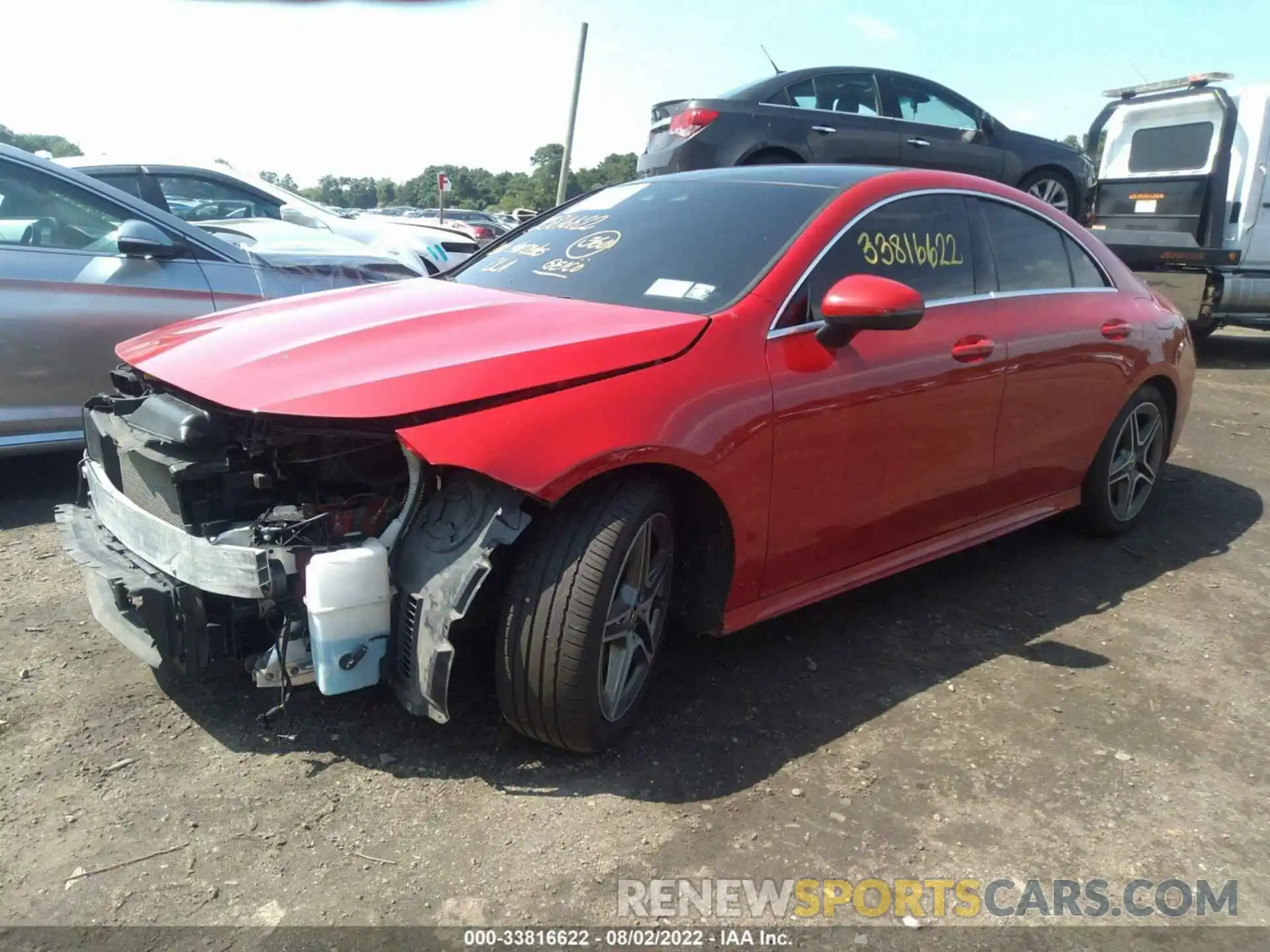 2 Photograph of a damaged car WDD5J4HB3LN034737 MERCEDES-BENZ CLA 2020