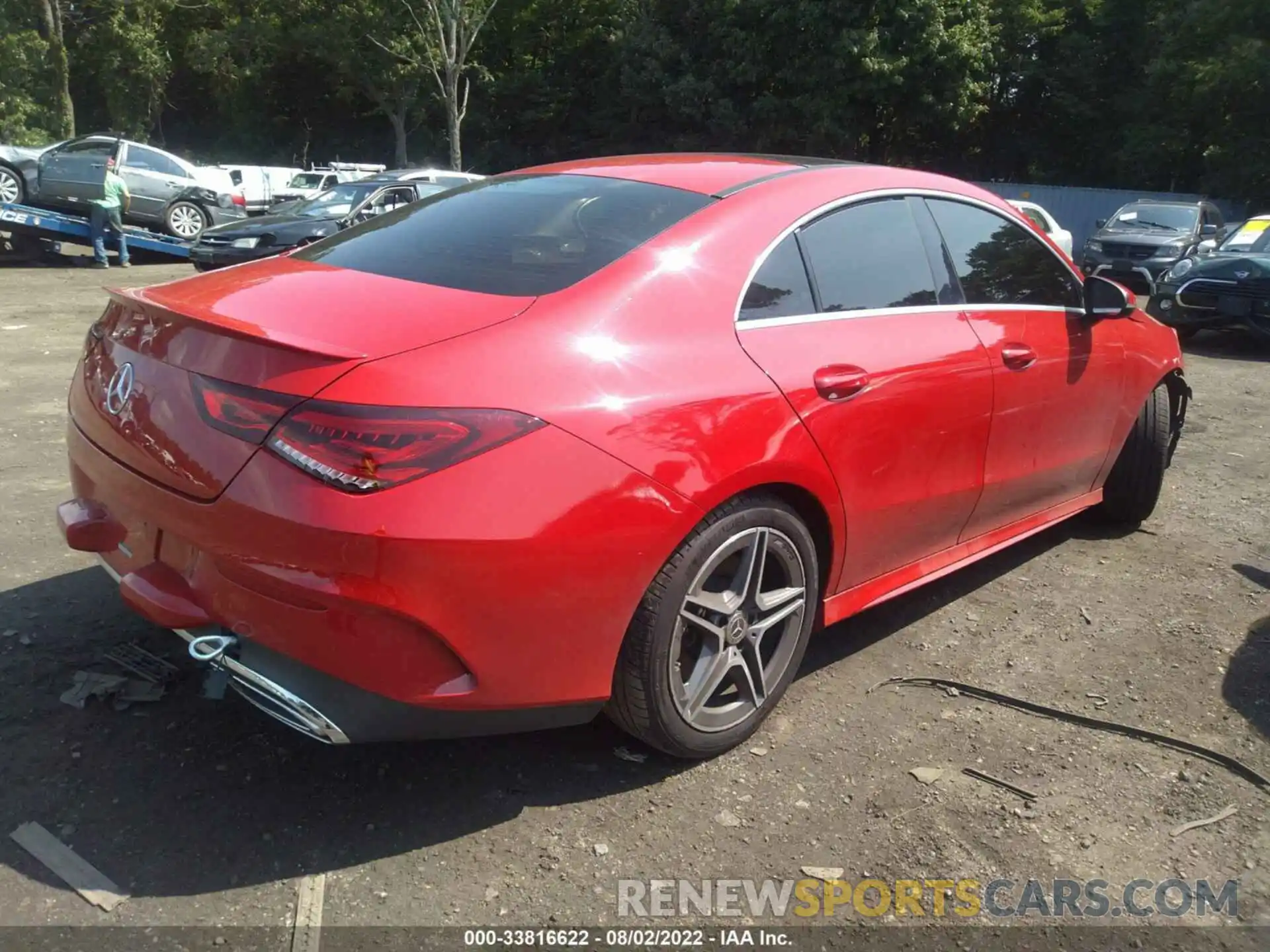 4 Photograph of a damaged car WDD5J4HB3LN034737 MERCEDES-BENZ CLA 2020