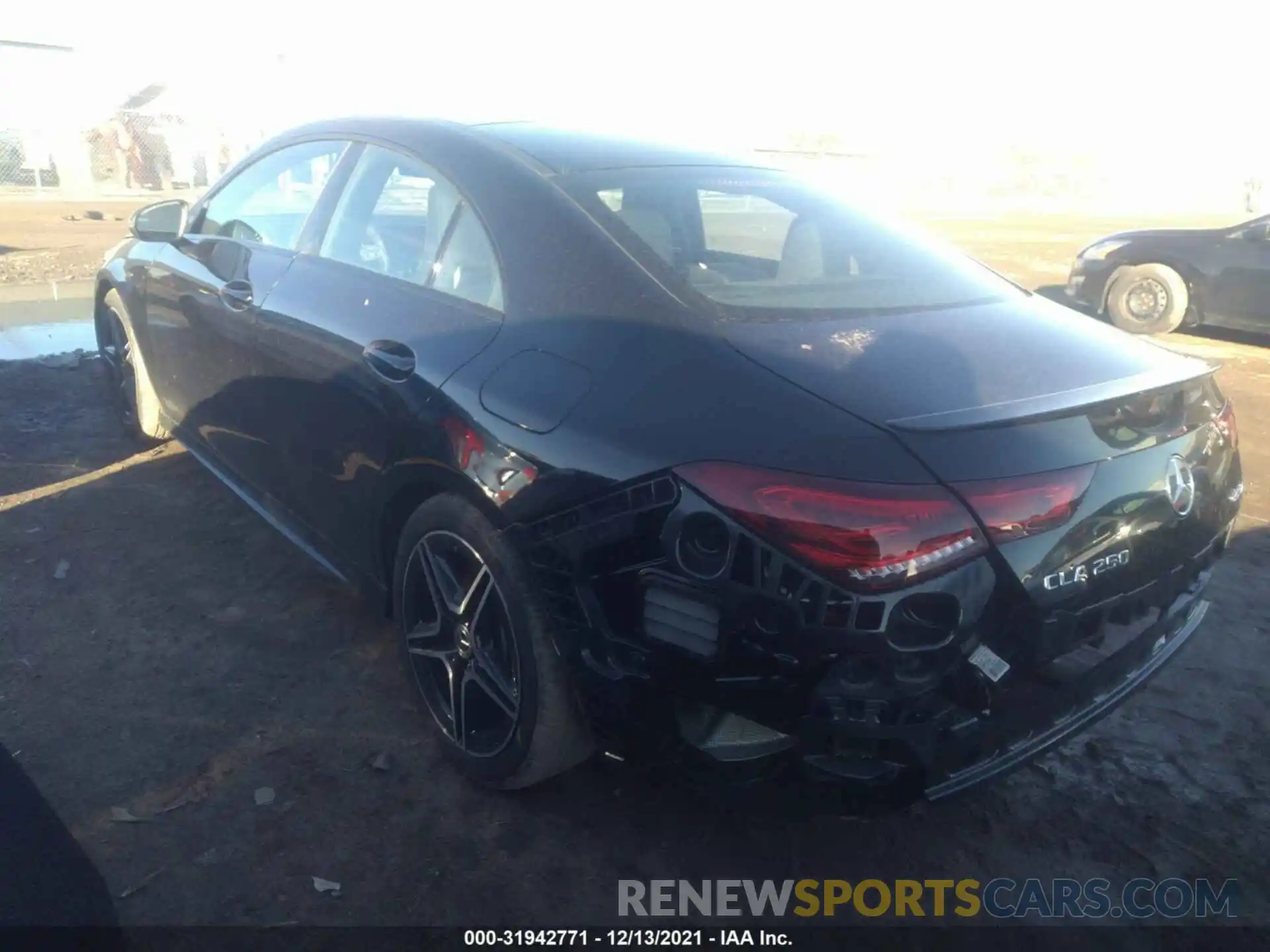 3 Photograph of a damaged car WDD5J4HB5LN041916 MERCEDES-BENZ CLA 2020