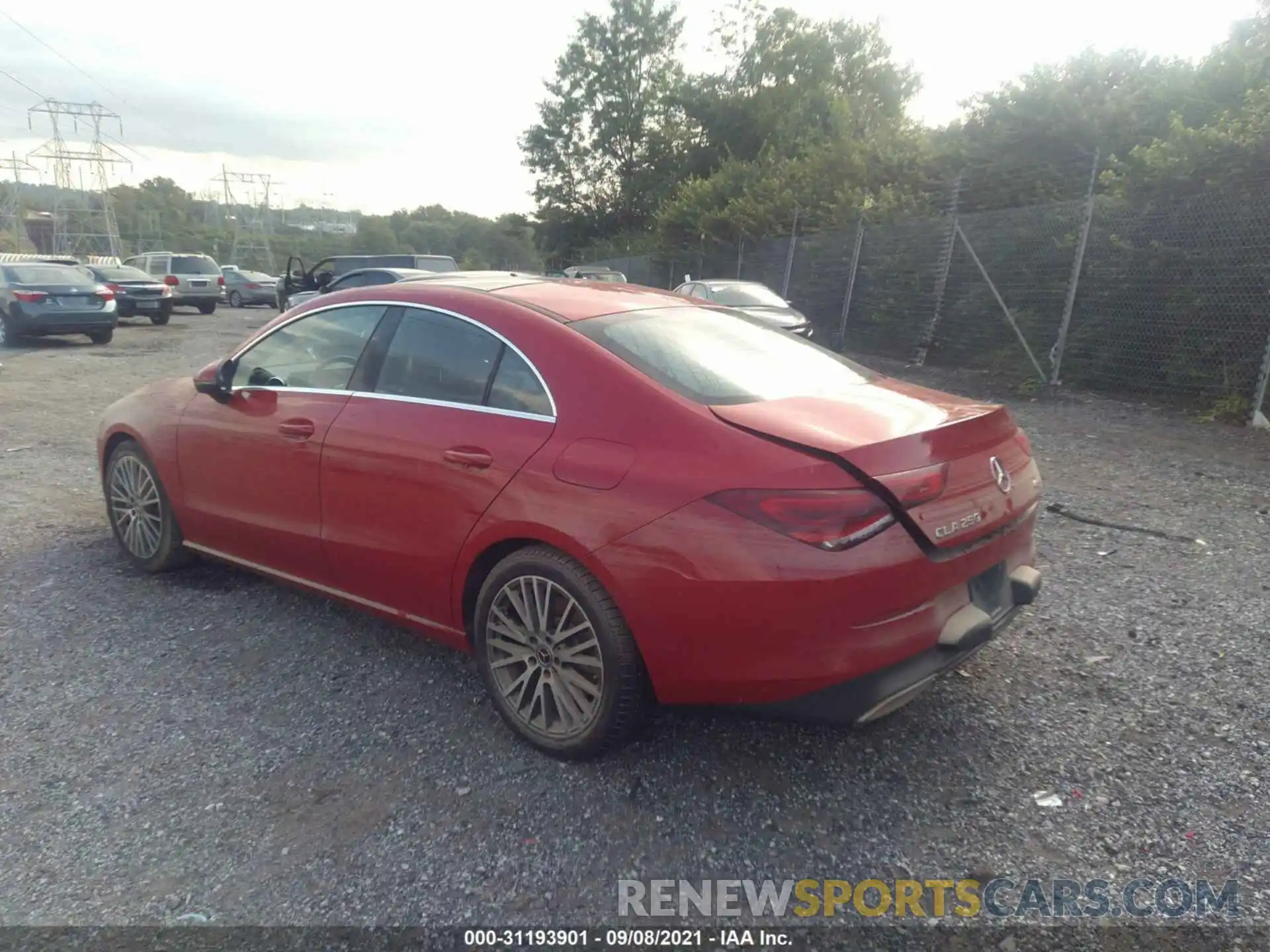 3 Photograph of a damaged car WDD5J4HB6LN027717 MERCEDES-BENZ CLA 2020