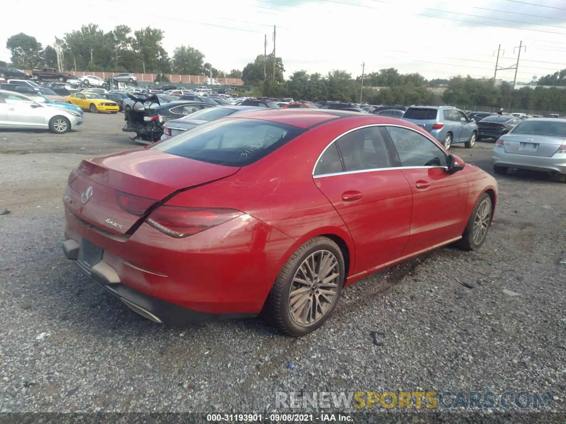 4 Photograph of a damaged car WDD5J4HB6LN027717 MERCEDES-BENZ CLA 2020