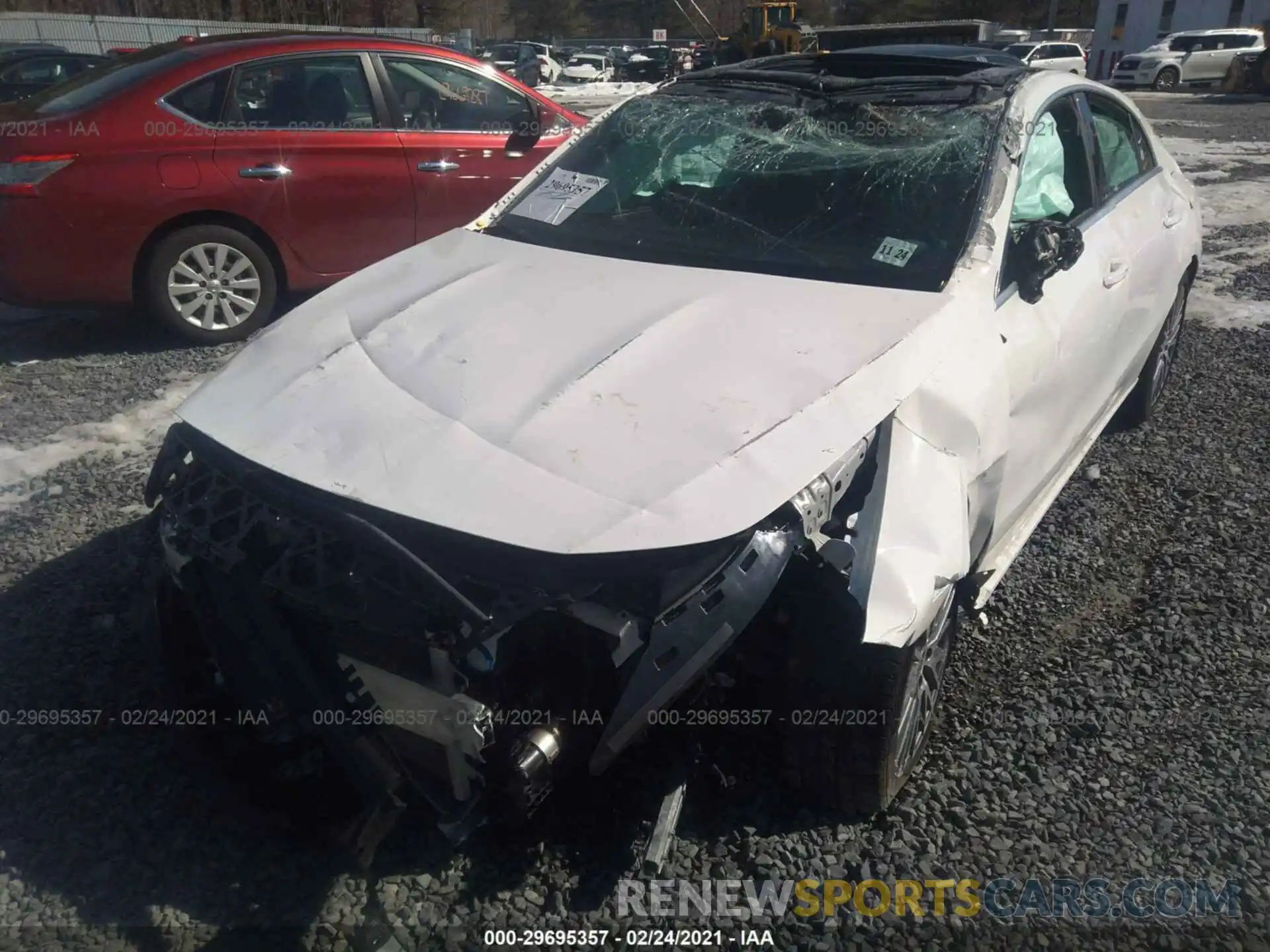 6 Photograph of a damaged car WDD5J4HB6LN073886 MERCEDES-BENZ CLA 2020