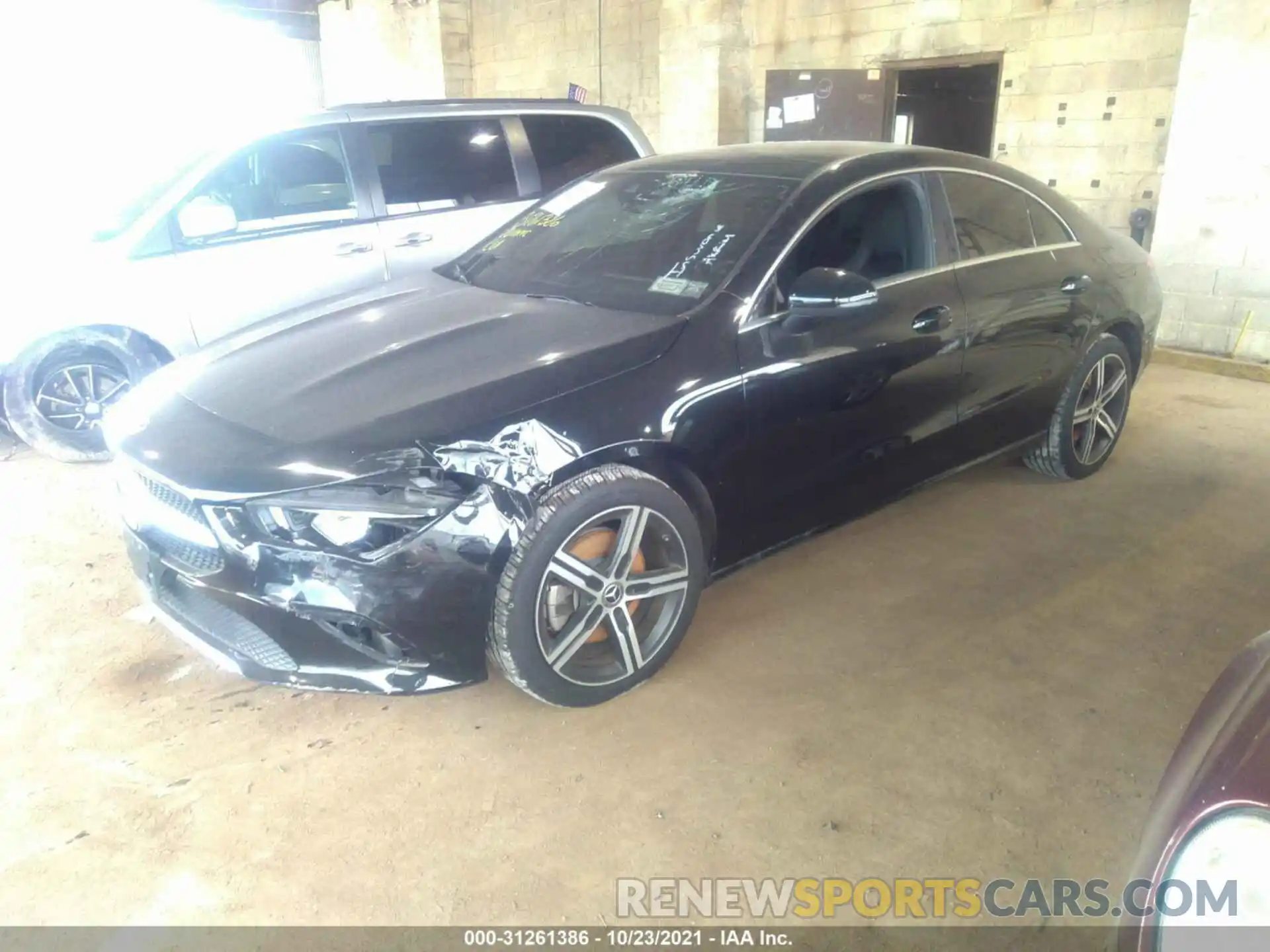 2 Photograph of a damaged car WDD5J4HB7LN023580 MERCEDES-BENZ CLA 2020