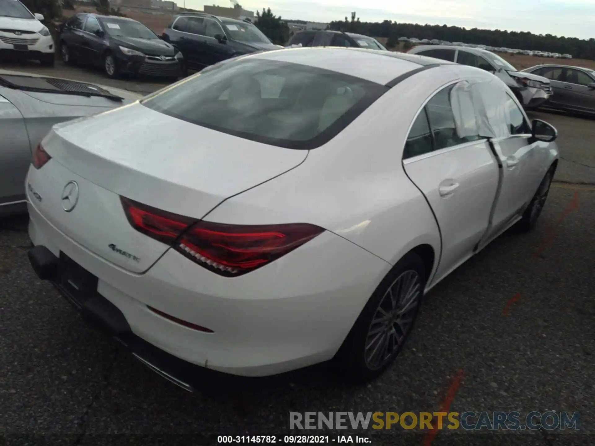 4 Photograph of a damaged car WDD5J4HB7LN026270 MERCEDES-BENZ CLA 2020