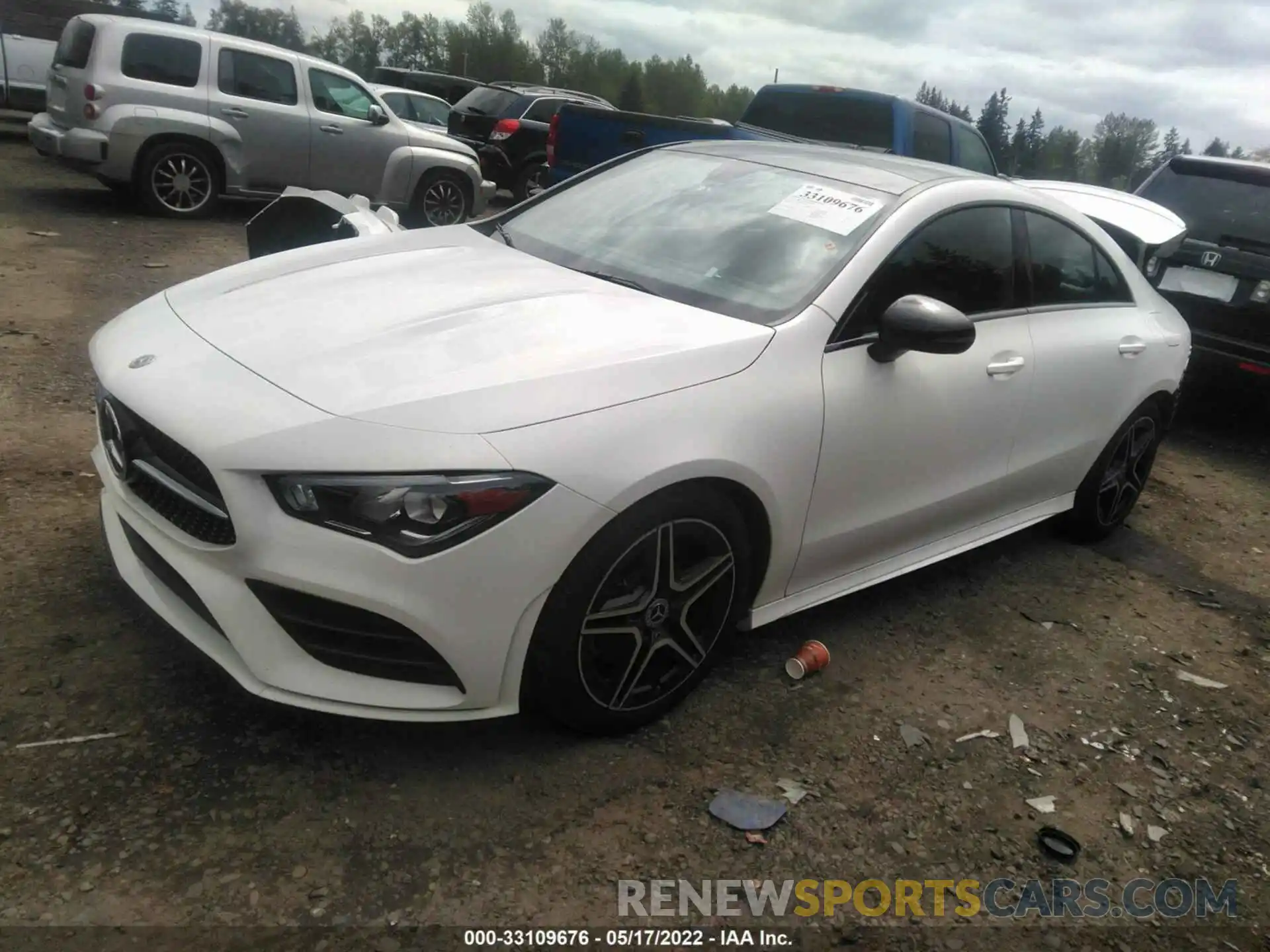 2 Photograph of a damaged car WDD5J4HB8LN069273 MERCEDES-BENZ CLA 2020