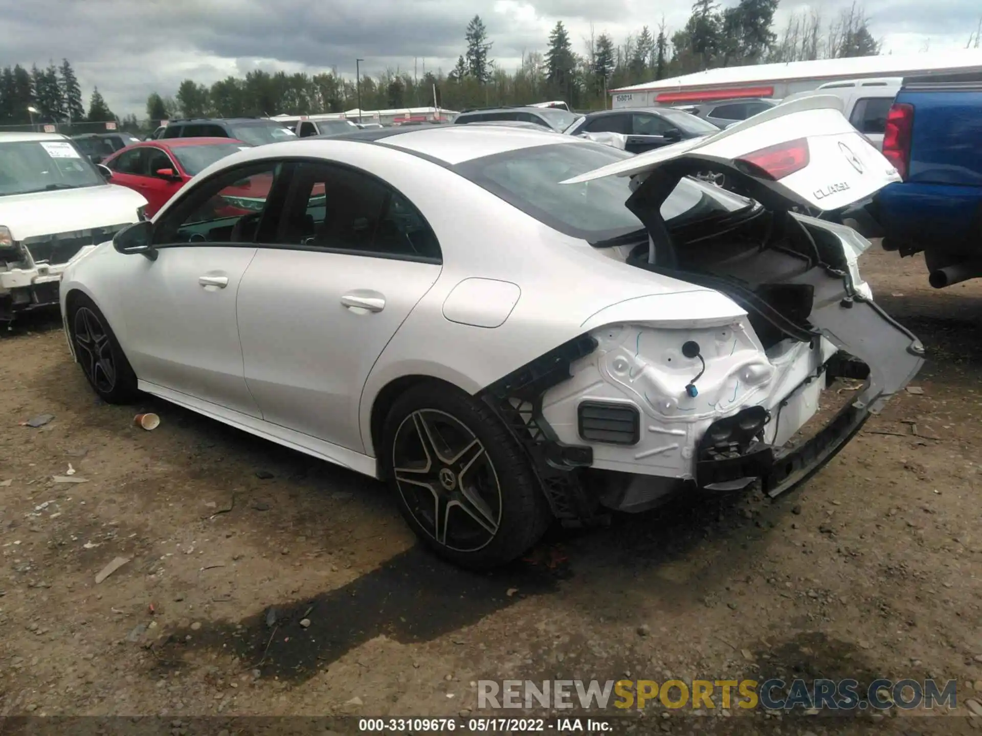 3 Photograph of a damaged car WDD5J4HB8LN069273 MERCEDES-BENZ CLA 2020