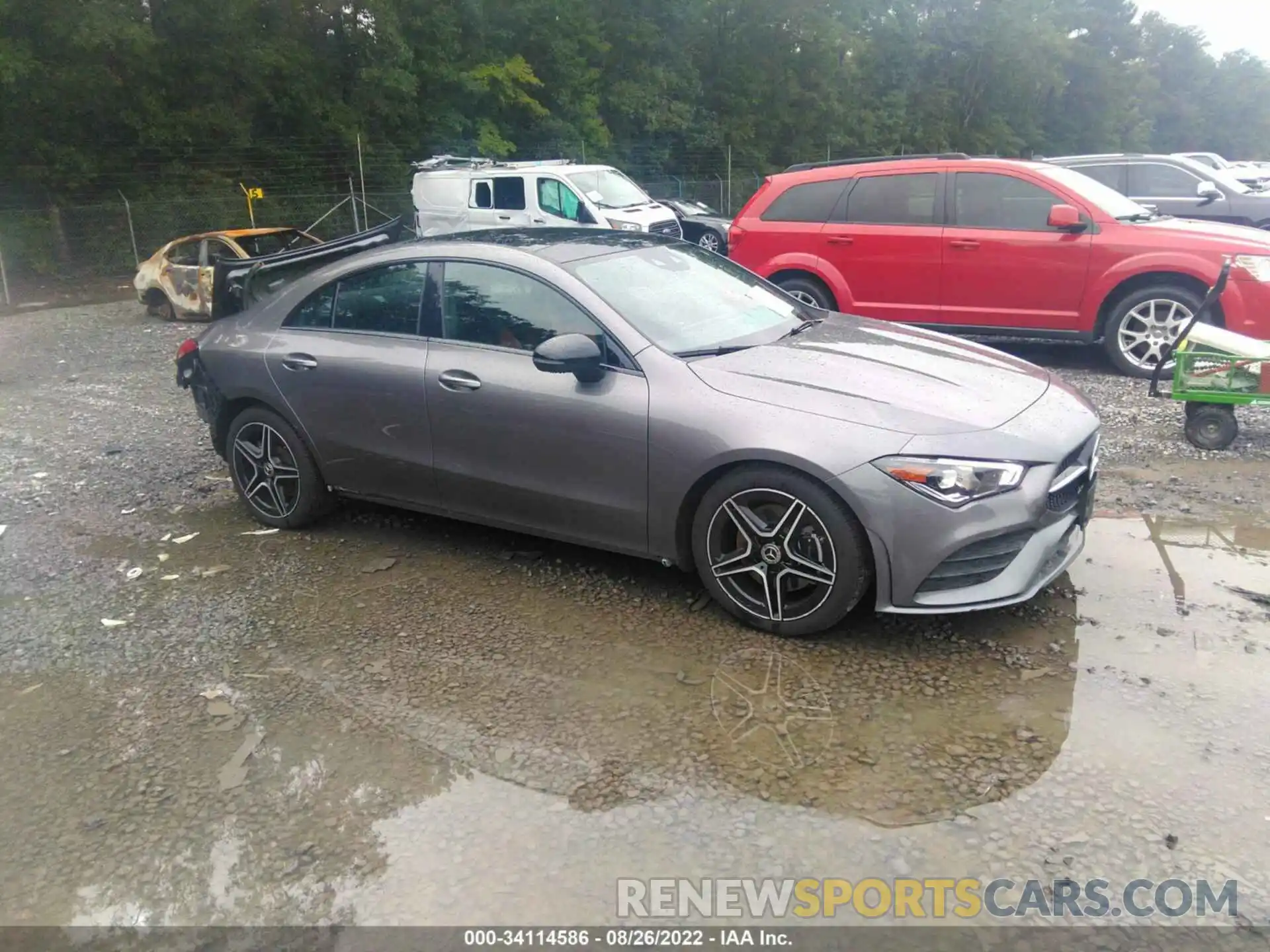 1 Photograph of a damaged car WDD5J4HBXLN026280 MERCEDES-BENZ CLA 2020