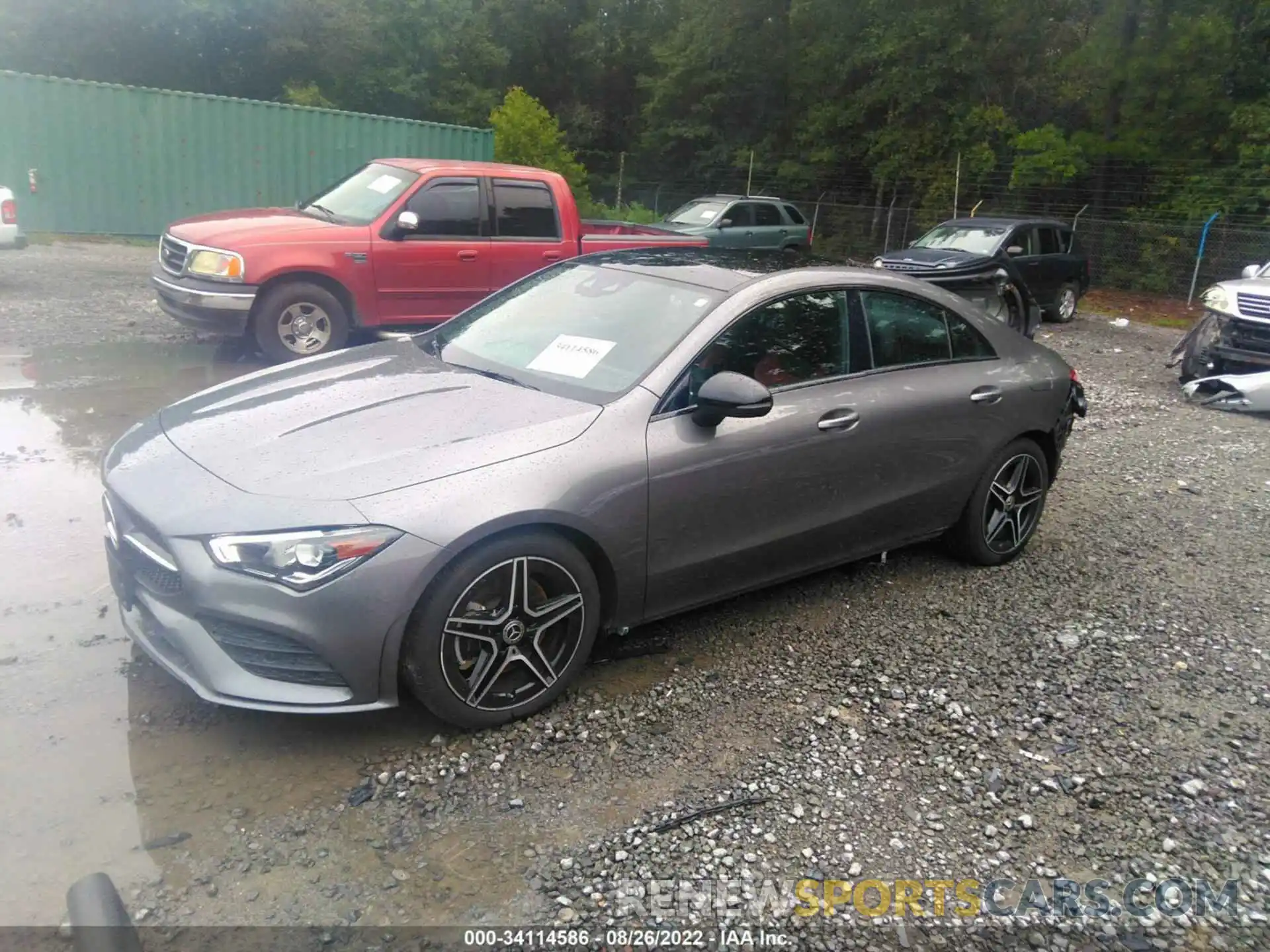 2 Photograph of a damaged car WDD5J4HBXLN026280 MERCEDES-BENZ CLA 2020