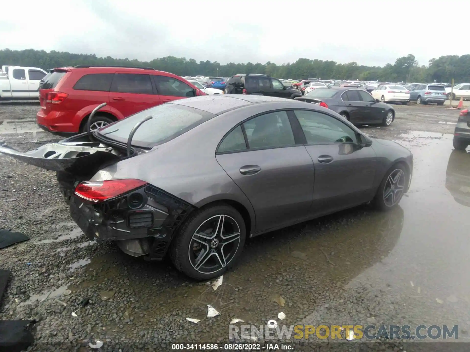 4 Photograph of a damaged car WDD5J4HBXLN026280 MERCEDES-BENZ CLA 2020