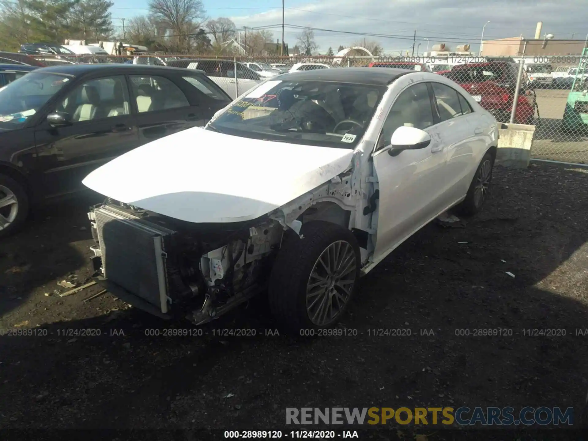 2 Photograph of a damaged car WDD5J4HBXLN026294 MERCEDES-BENZ CLA 2020