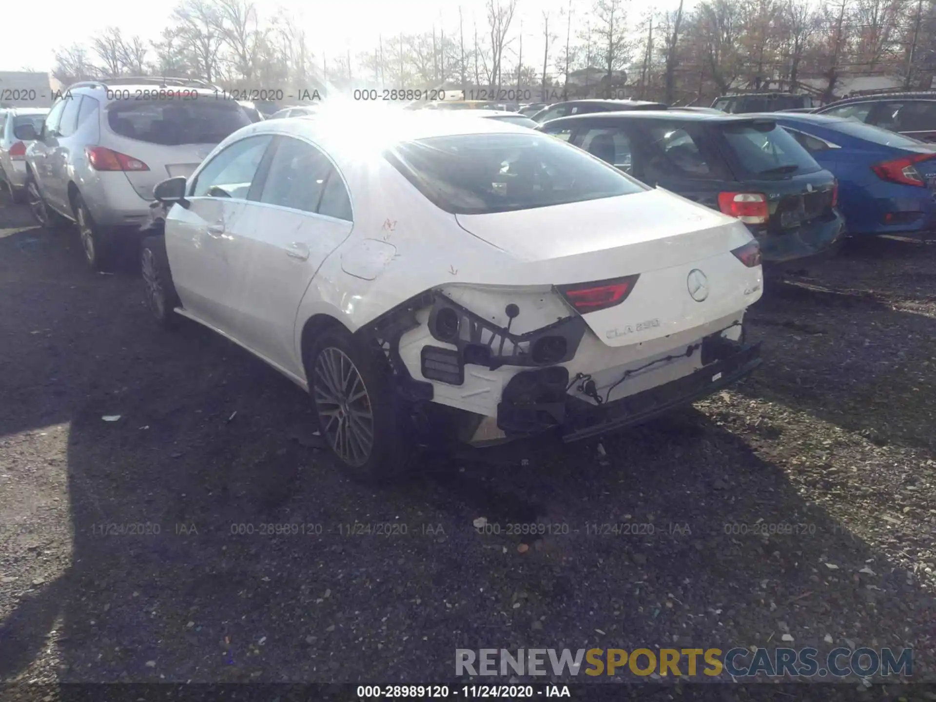 3 Photograph of a damaged car WDD5J4HBXLN026294 MERCEDES-BENZ CLA 2020