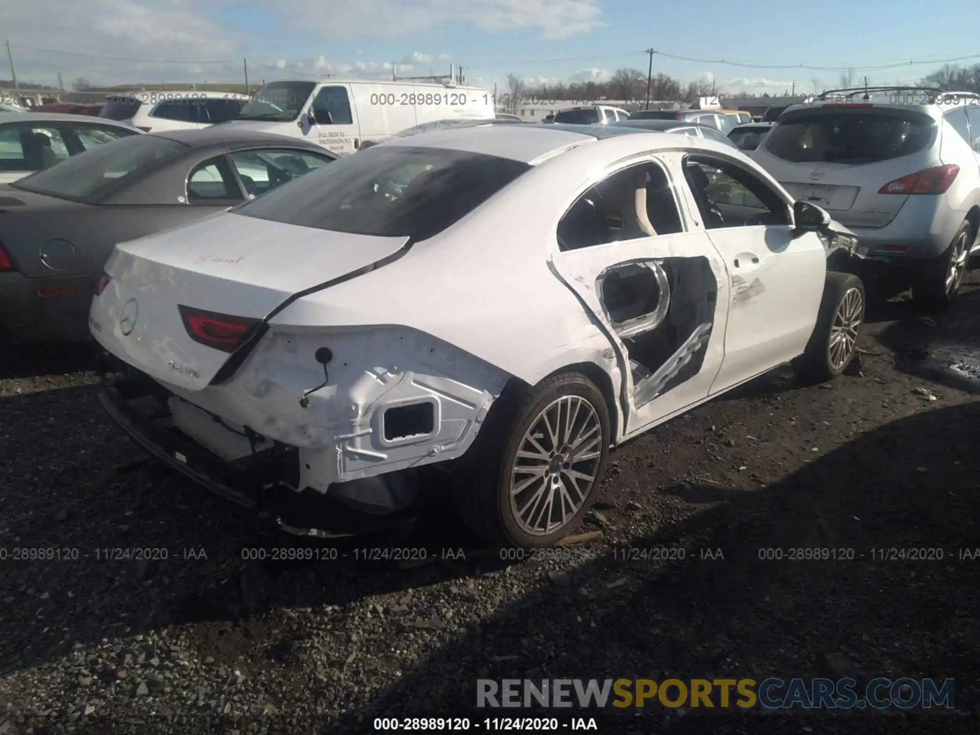 4 Photograph of a damaged car WDD5J4HBXLN026294 MERCEDES-BENZ CLA 2020