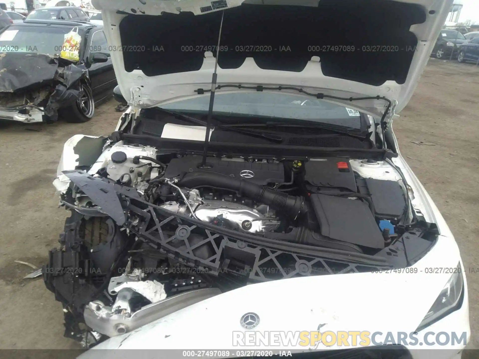 10 Photograph of a damaged car WDD5J4HBXLN036243 MERCEDES-BENZ CLA 2020