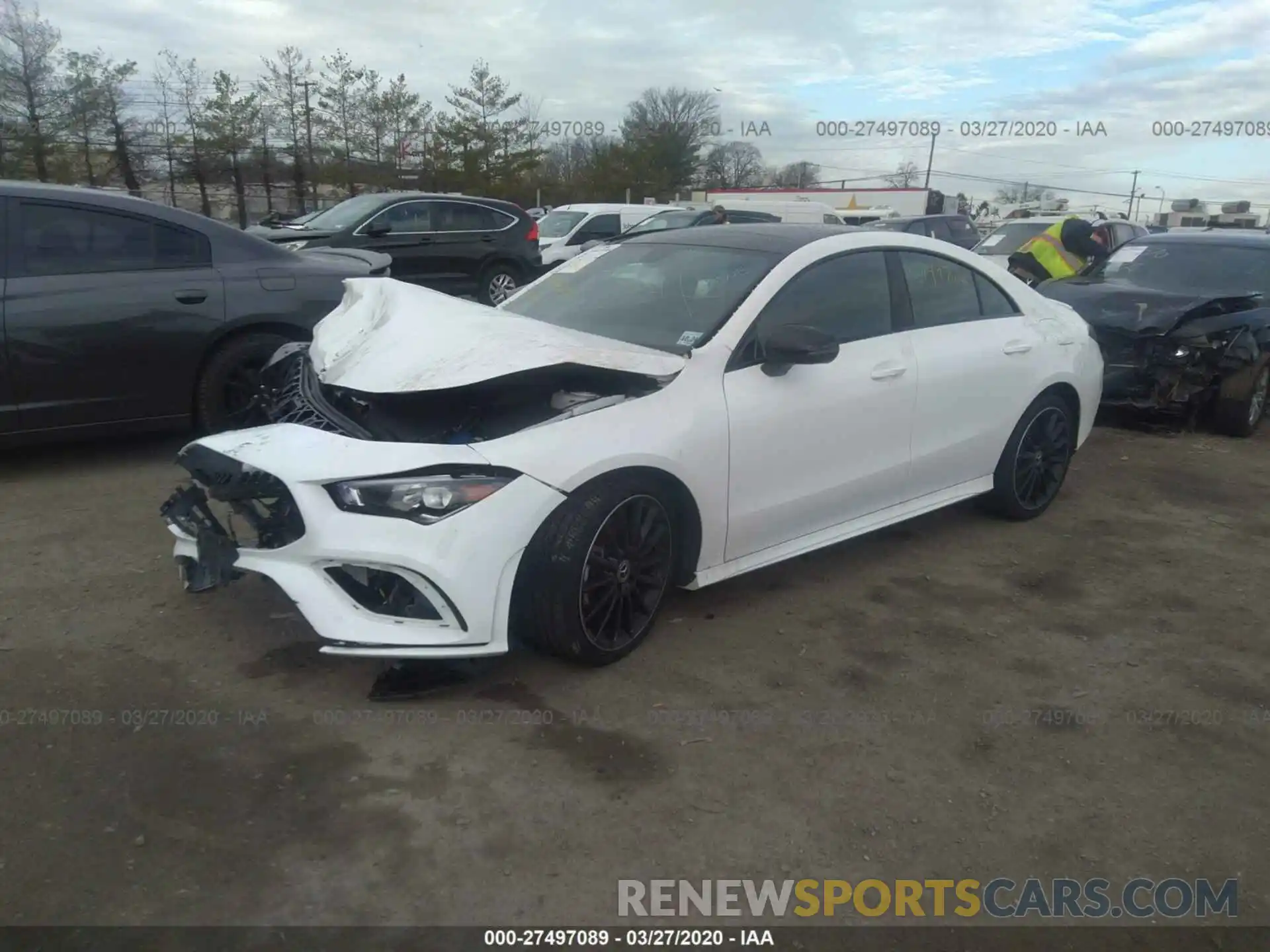 2 Photograph of a damaged car WDD5J4HBXLN036243 MERCEDES-BENZ CLA 2020