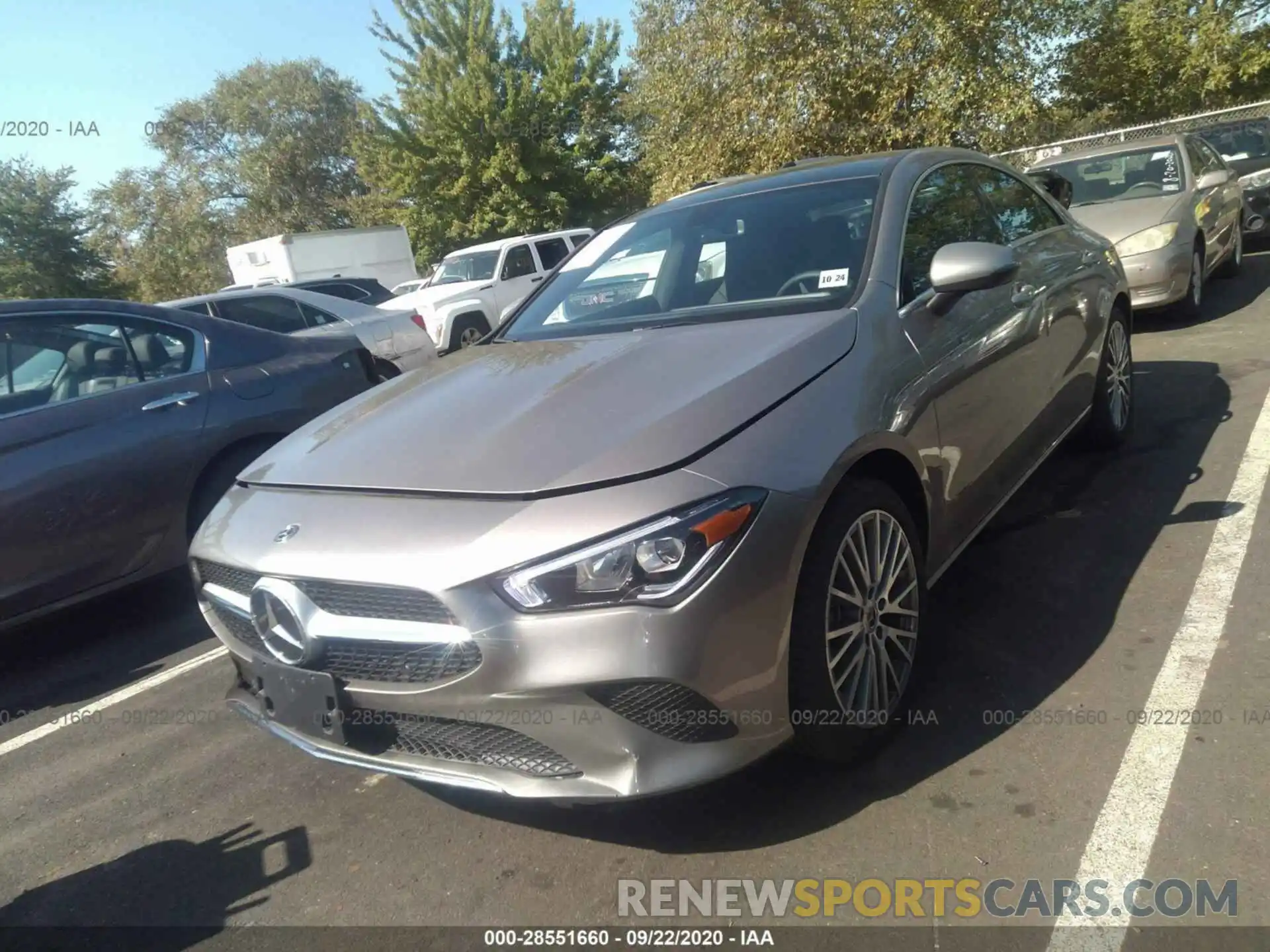 2 Photograph of a damaged car WDD5J4HBXLN039479 MERCEDES-BENZ CLA 2020