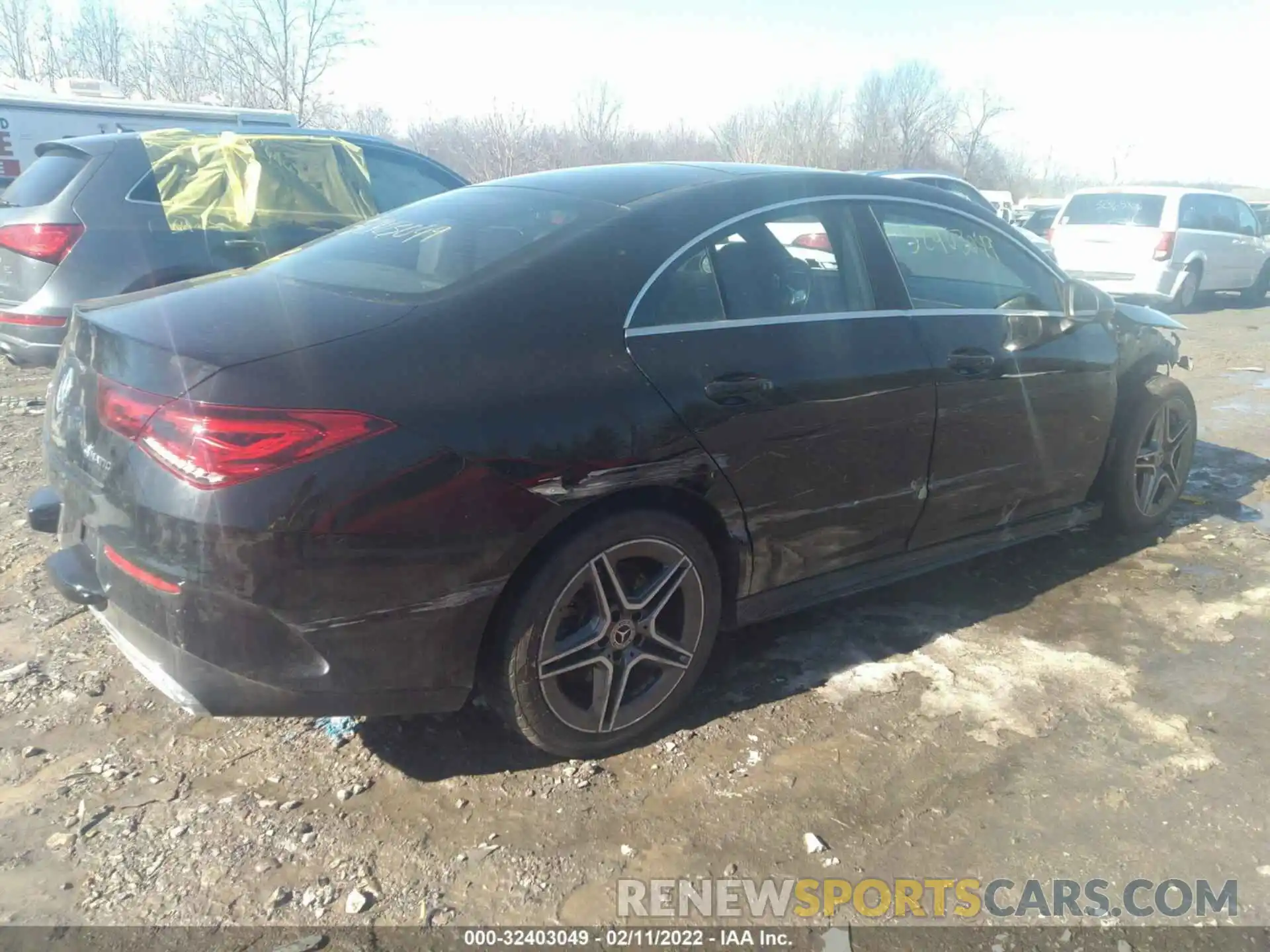 4 Photograph of a damaged car WDD5J4HBXLN061353 MERCEDES-BENZ CLA 2020