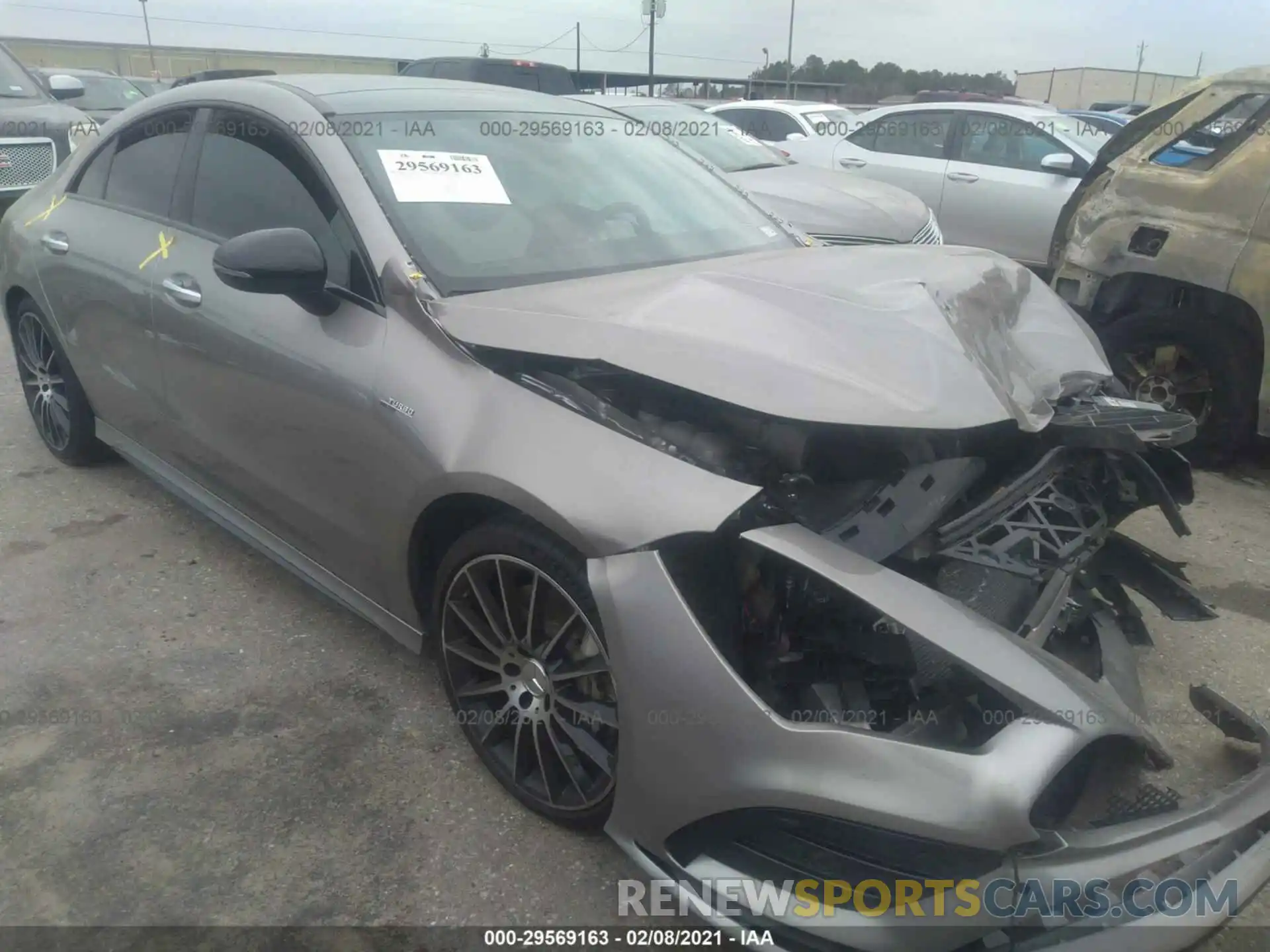 1 Photograph of a damaged car WDD5J5BB6LN063731 MERCEDES-BENZ CLA 2020