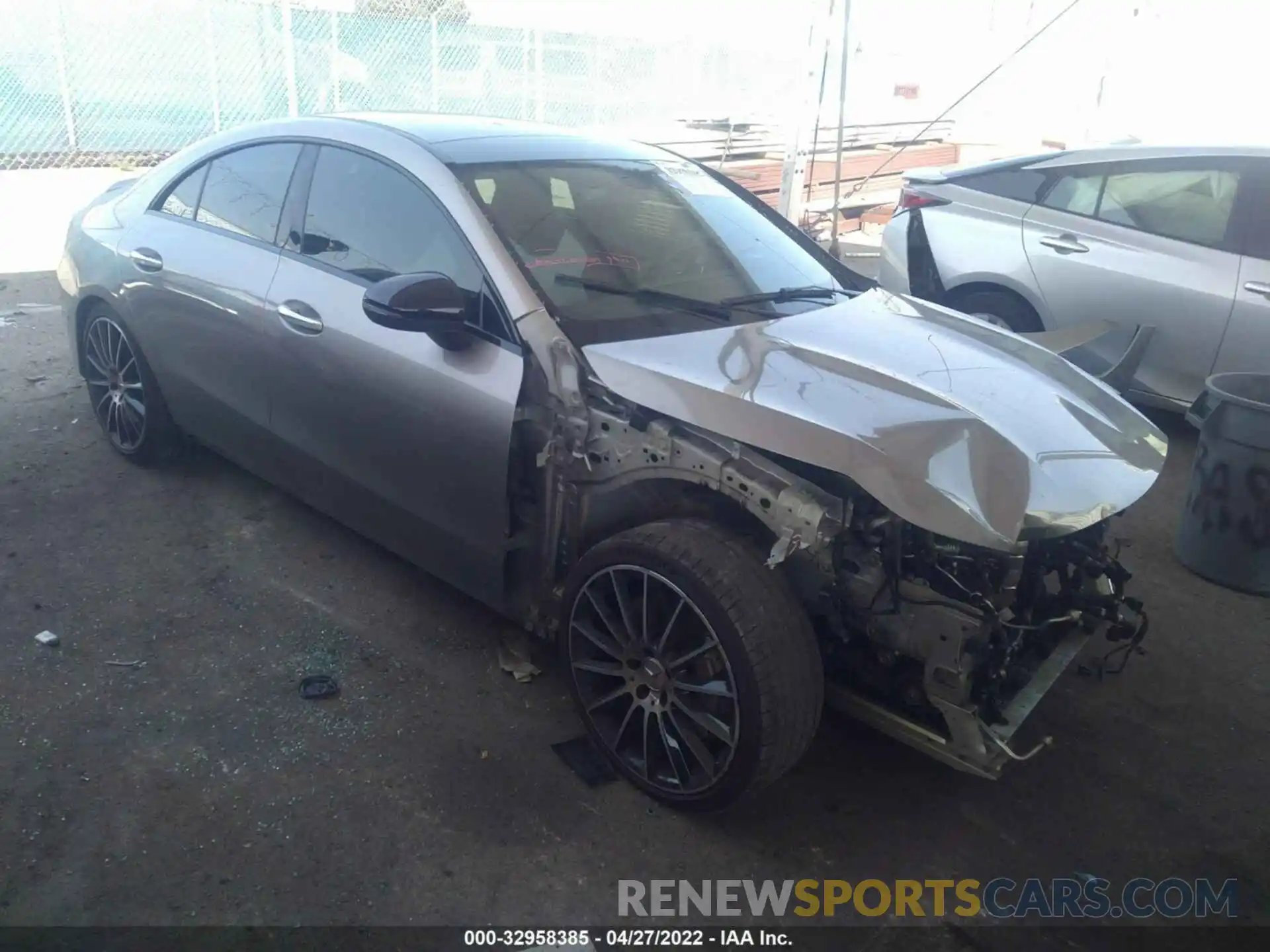 1 Photograph of a damaged car WDD5J5BB8LN065691 MERCEDES-BENZ CLA 2020