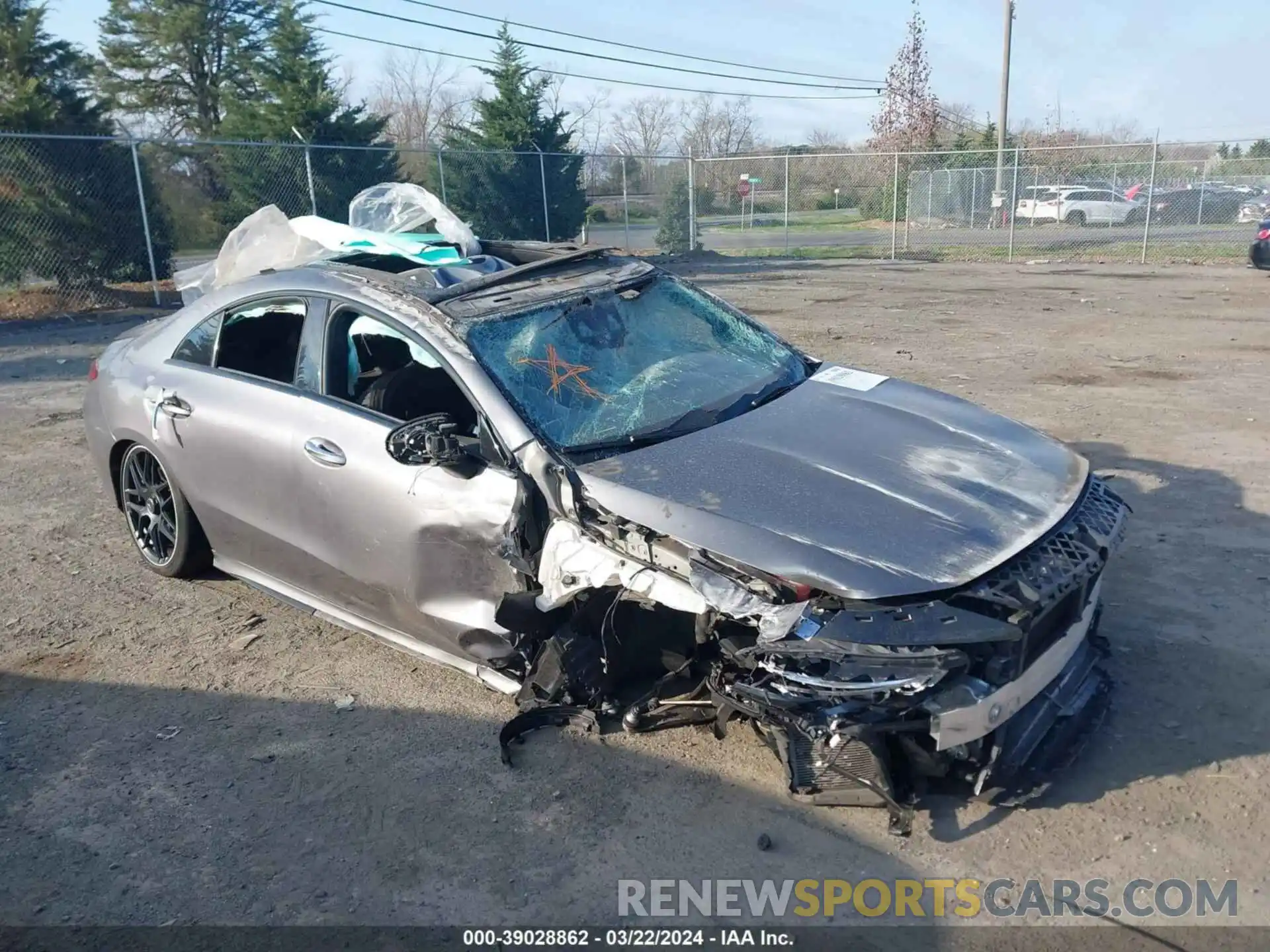 1 Photograph of a damaged car WDD5J5DB7LN007598 MERCEDES-BENZ CLA 2020