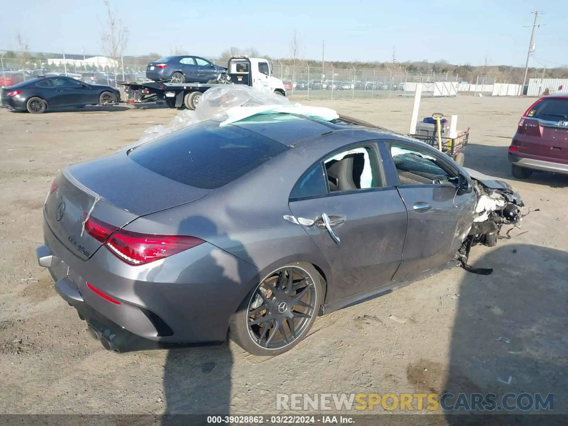 4 Photograph of a damaged car WDD5J5DB7LN007598 MERCEDES-BENZ CLA 2020